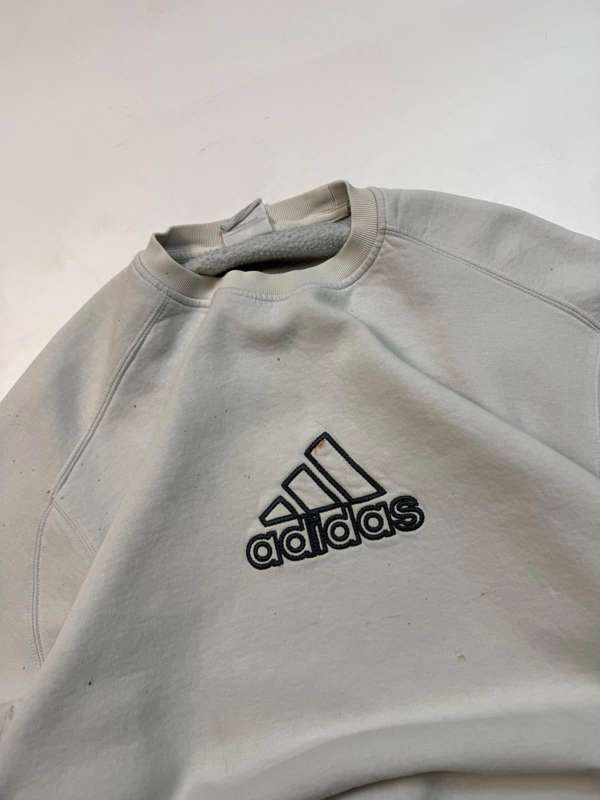 Vintage adidas centre logo sweatshirt (L)