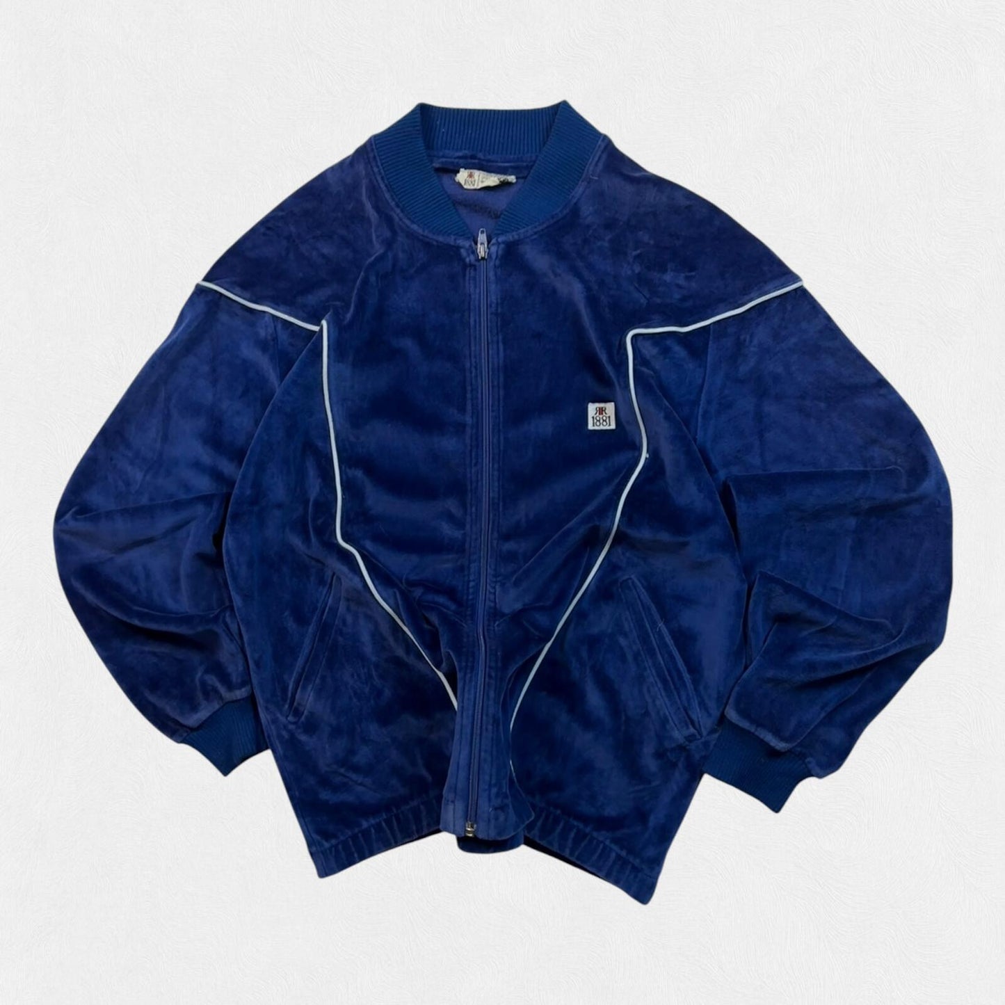 Vintage Cerruti 1881 velour track top (L)