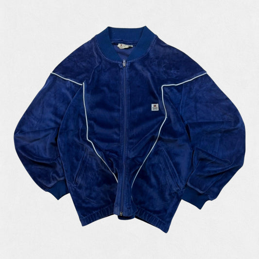 Vintage Cerruti 1881 velour track top (L)