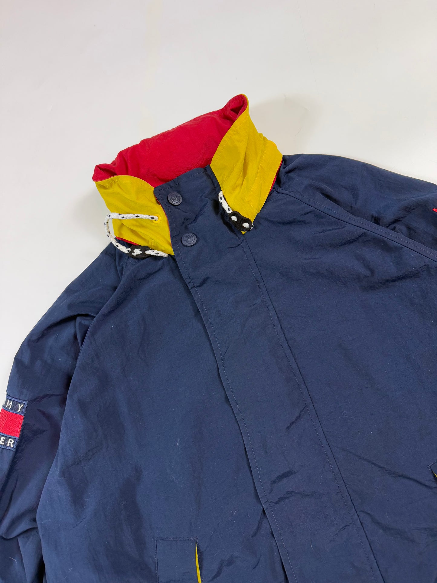Vintage 90s Tommy Hilfiger rain jacket (S)