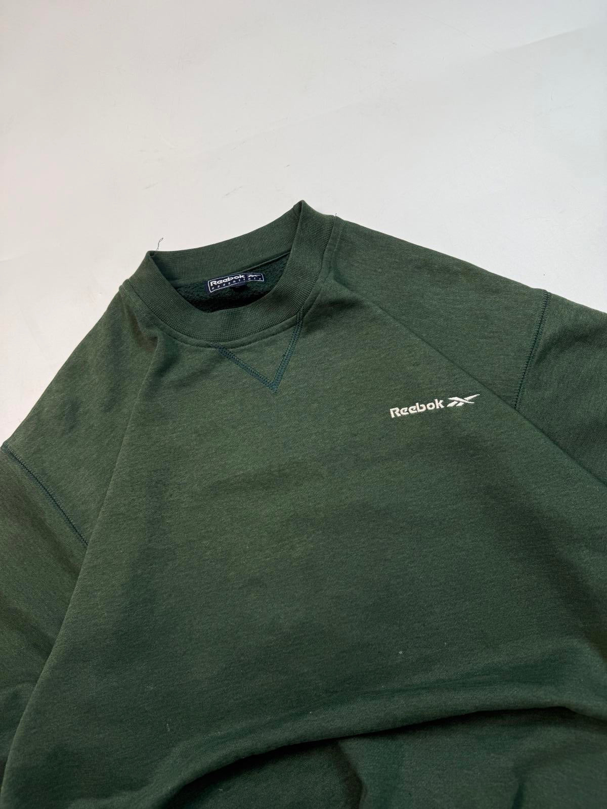Vintage 90s Reebok small logo sweatshirt (S)