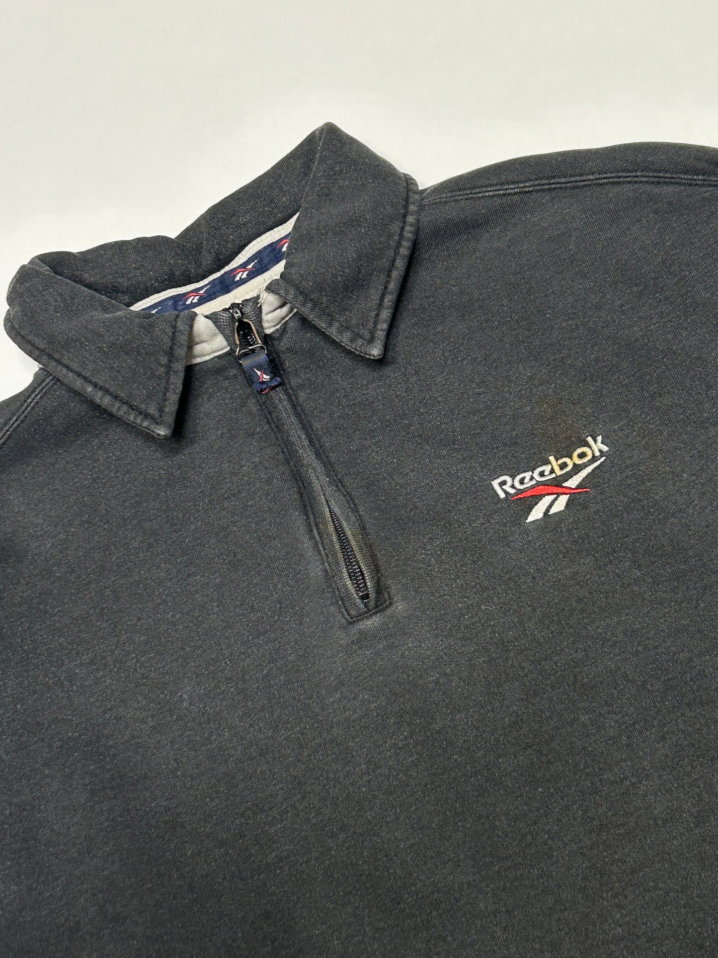 Vintage 90s Reebok quarter zip sweatshirt (S)