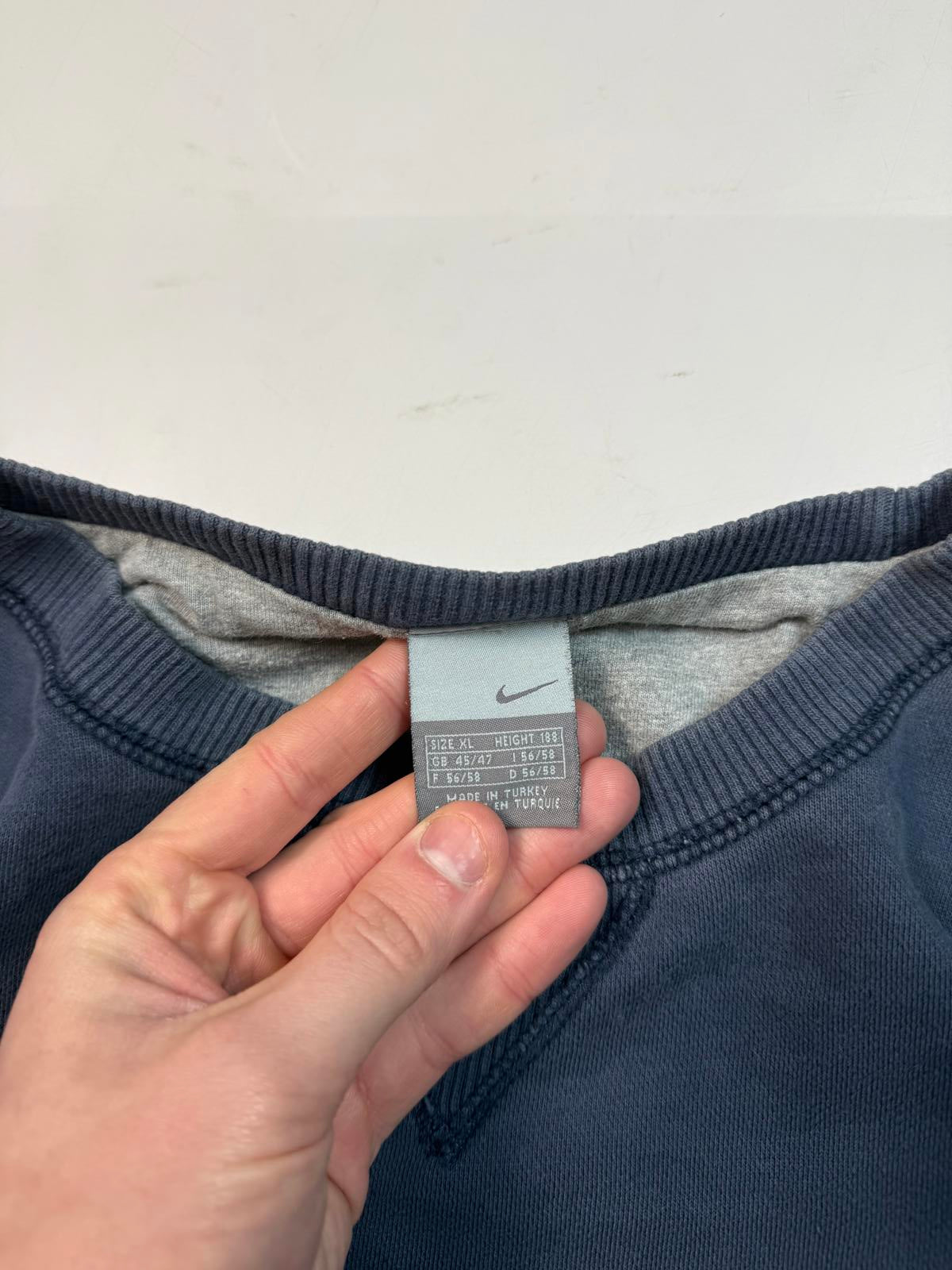 Vintage Nike mini swoosh sweatshirt (XL)