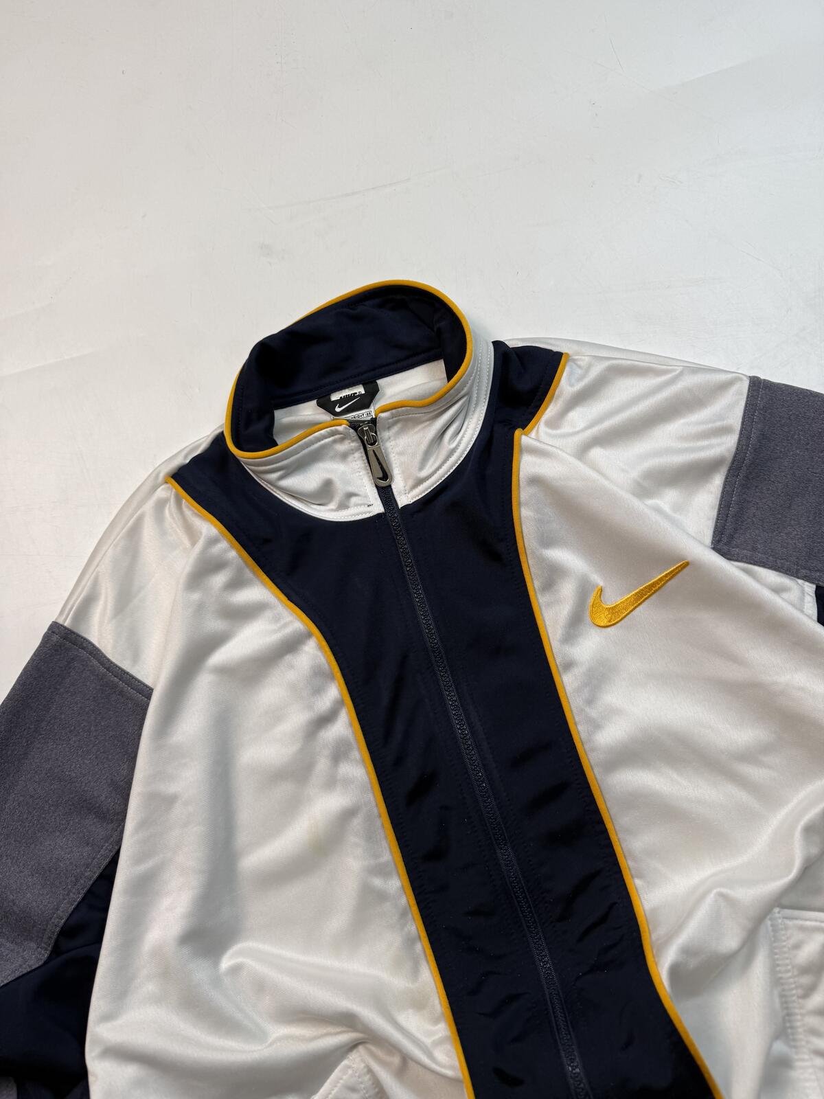 Vintage 90s Nike colour block track jacket (XL)
