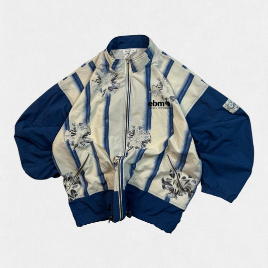 Vintage 90s adidas originals abstract track jacket (L)