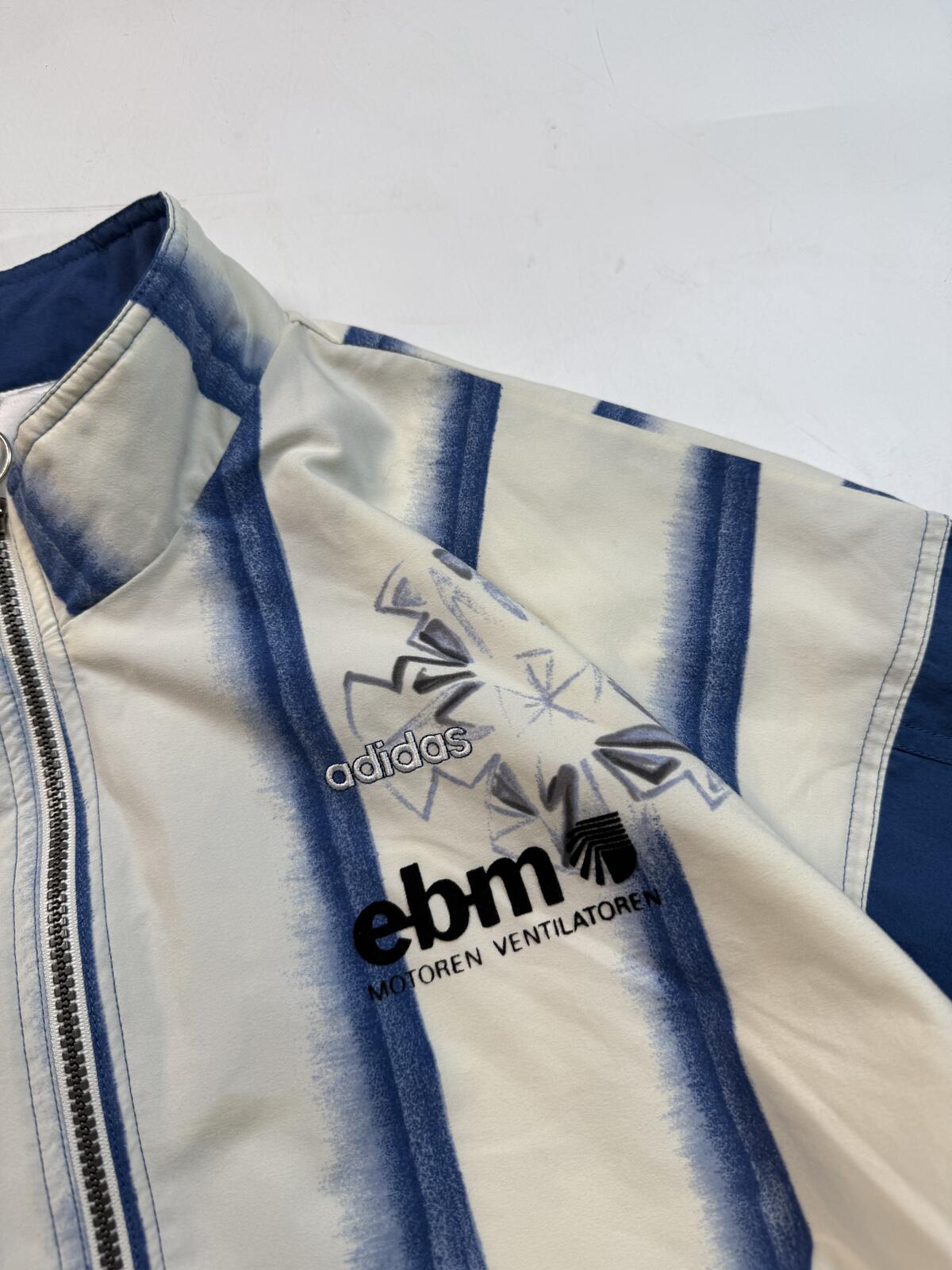 Vintage 90s adidas originals abstract track jacket (L)