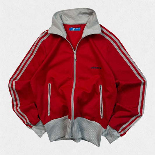Vintage Adidas Originals side stripe track top (L)