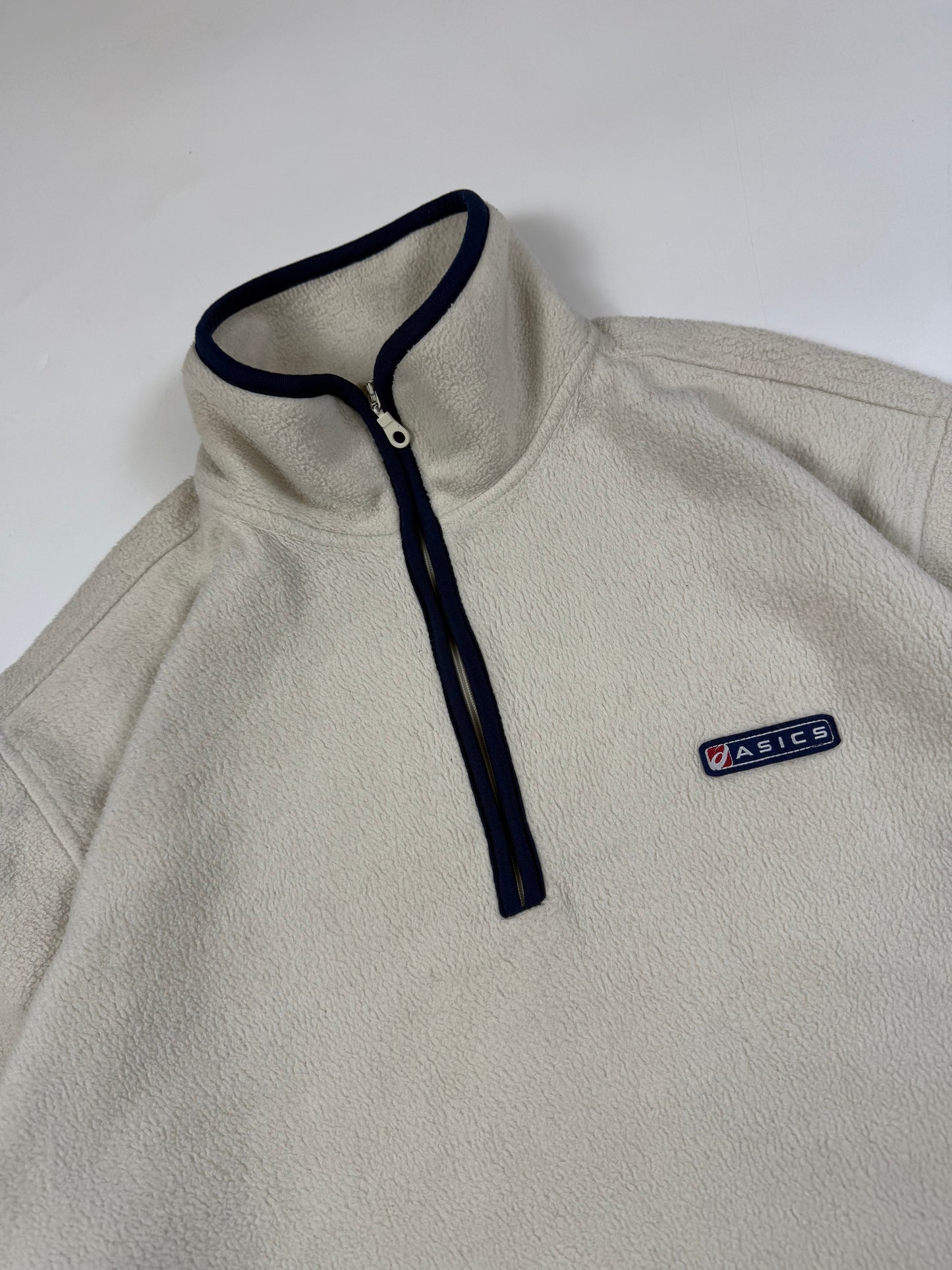 Vintage Asics quarter zip fleece (XL)