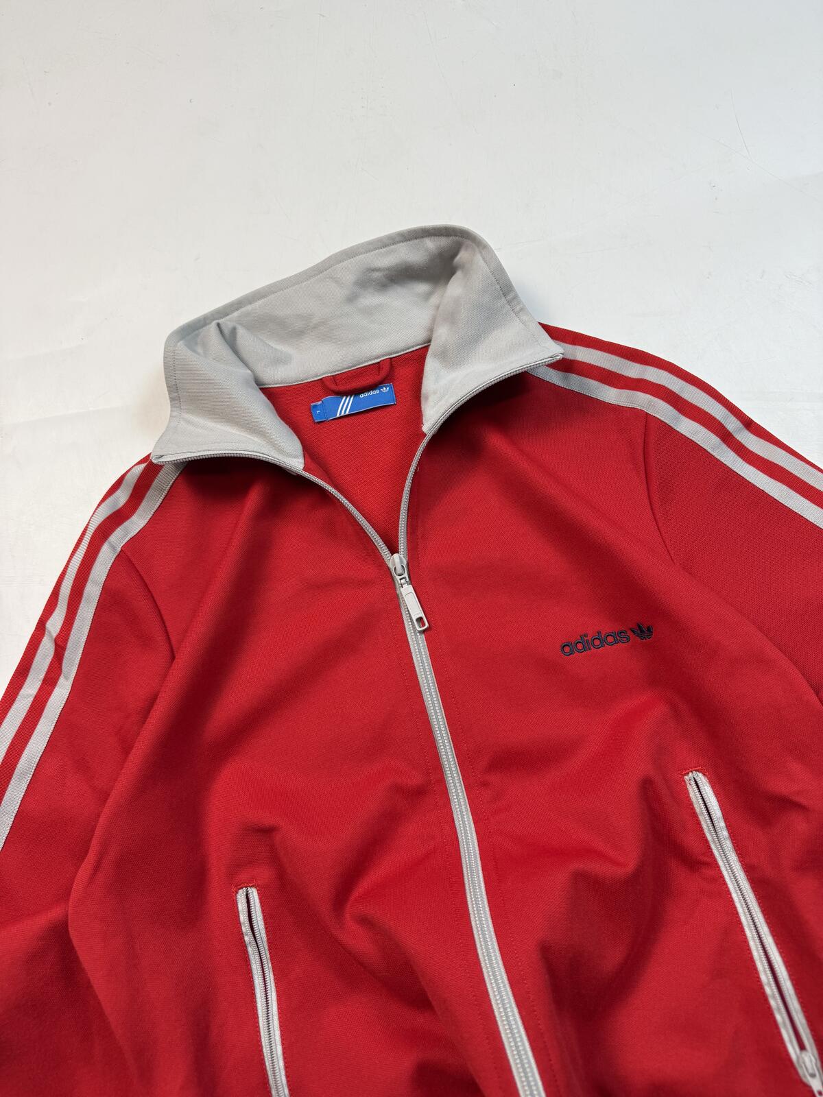Vintage Adidas Originals side stripe track top (L)