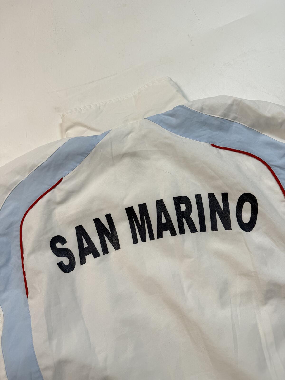 Vintage Adidas San Marino track jacket (L)