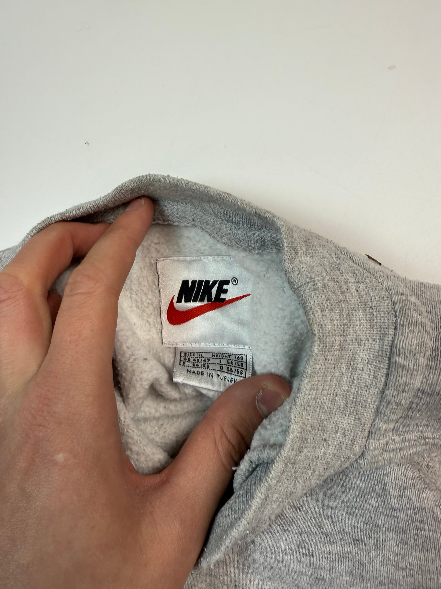 Vintage 90s Nike centre swoosh sweatshirt (XL)