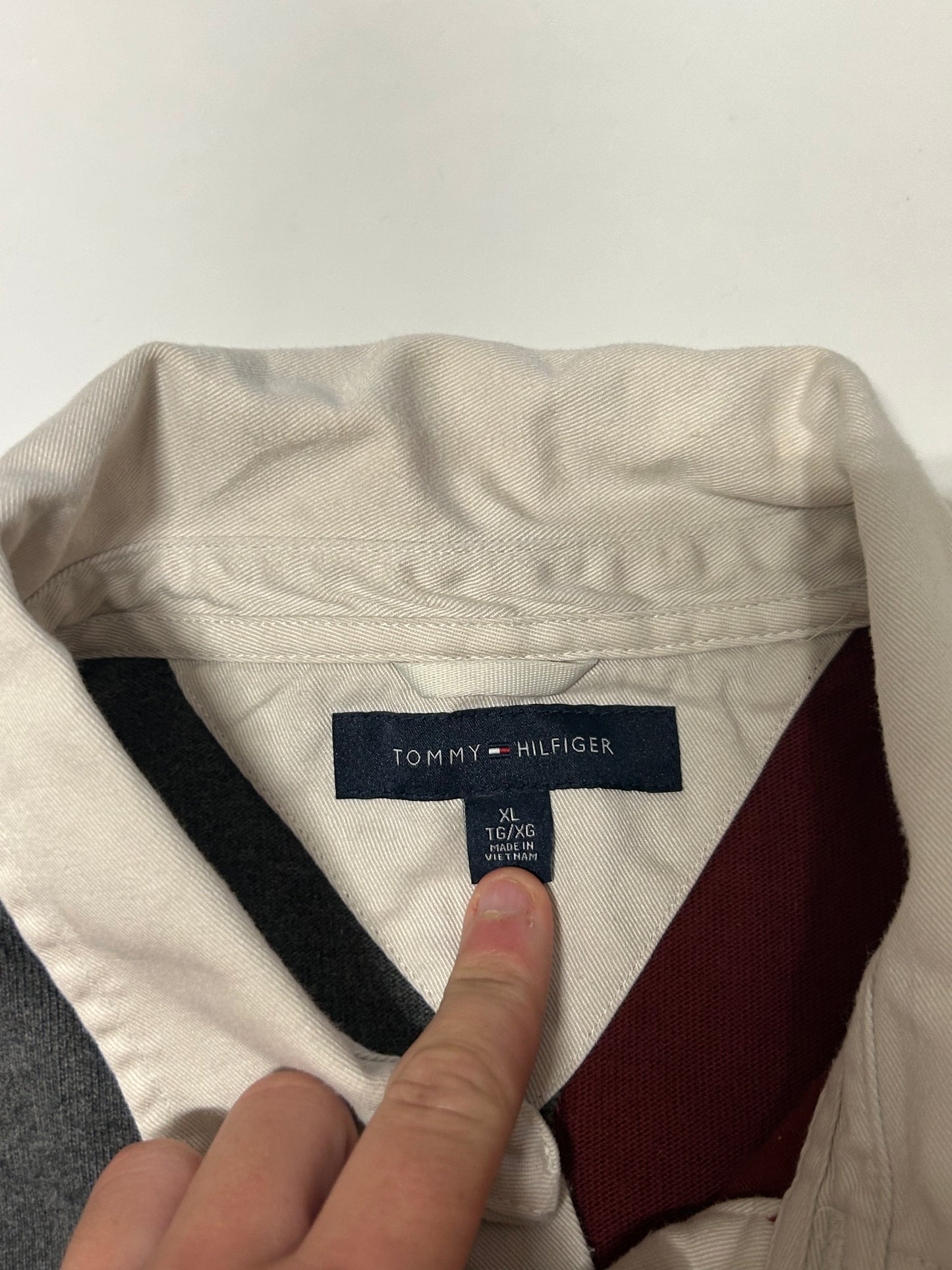 Tommy Hilfiger rugby polo (XL)