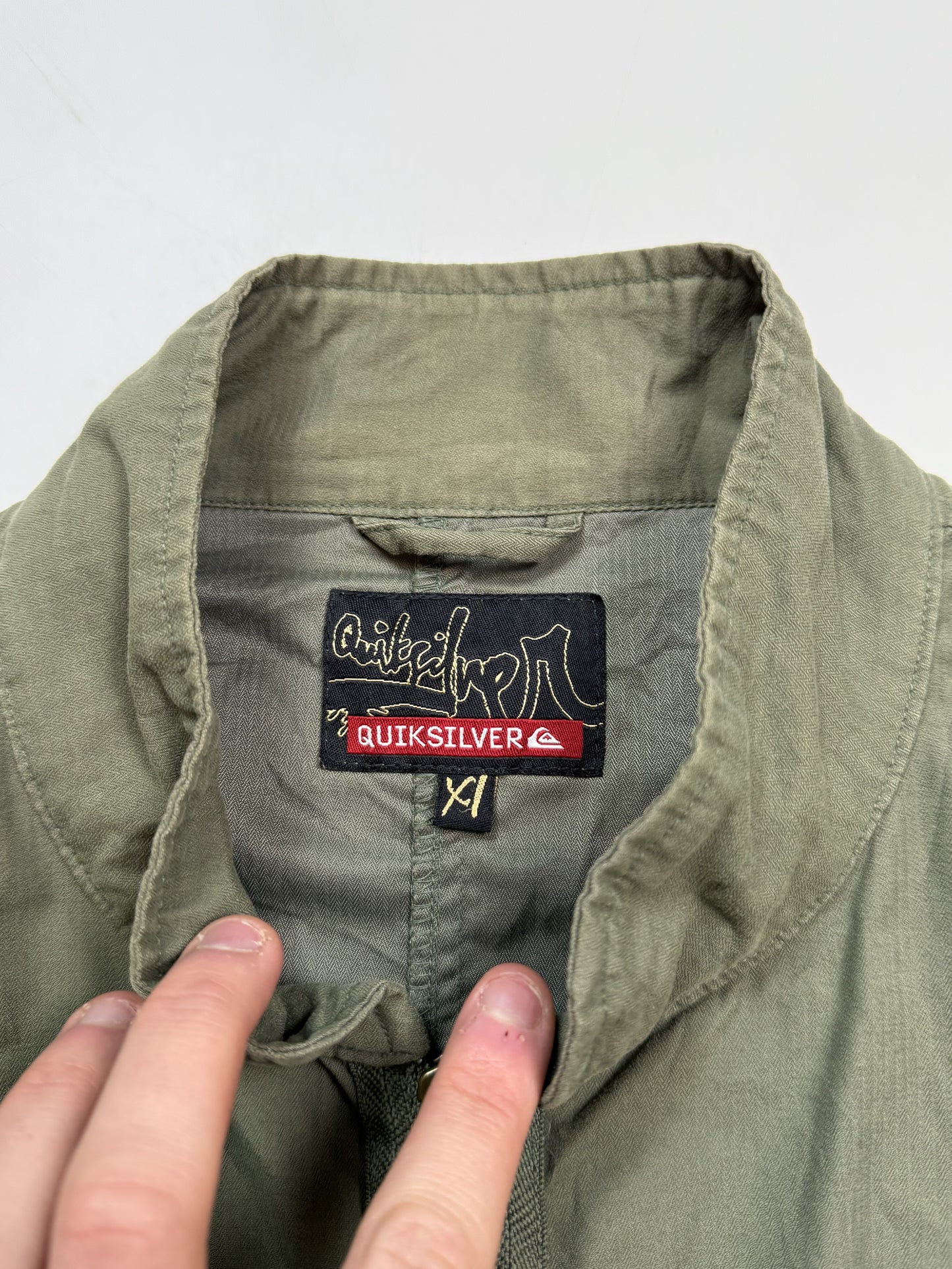 Vintage Quiksilver lightweight bomber jacket (XL)