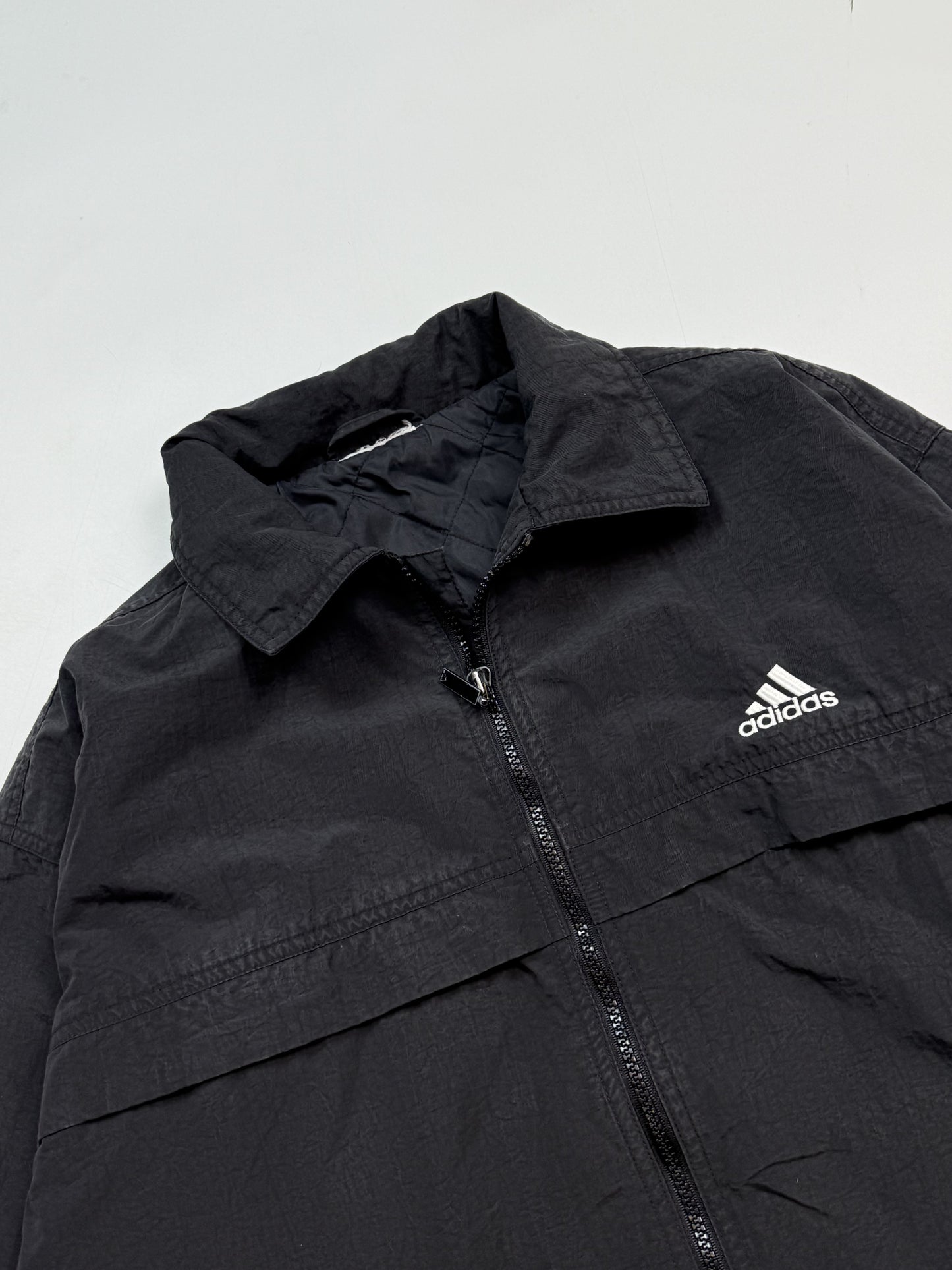 Vintage Adidas windbreaker harrington jacket (M)