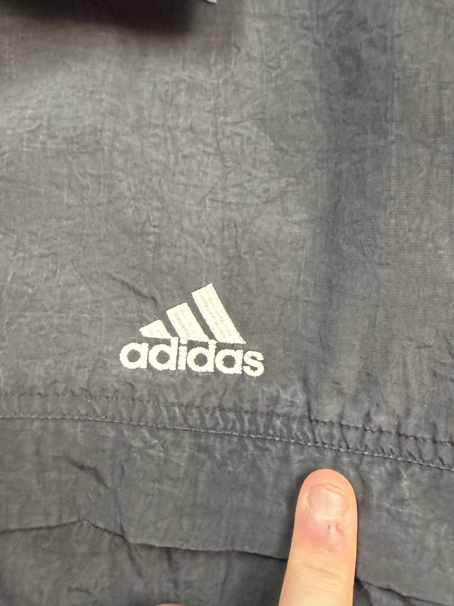 Vintage Adidas windbreaker harrington jacket (M)