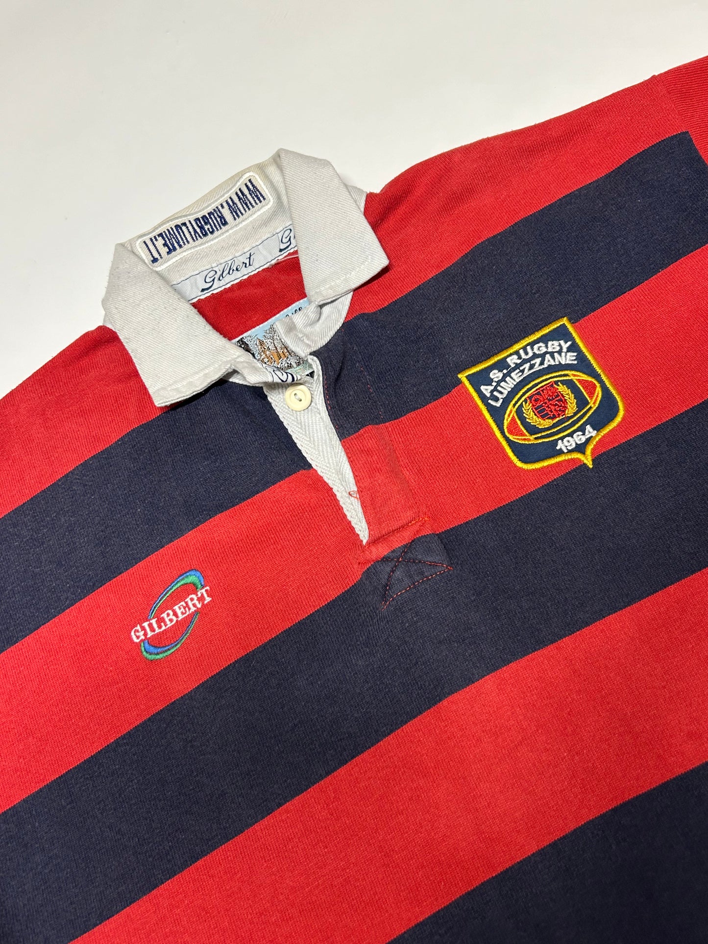 Vintage 90s Gilbert Italian rugby shirt (L)