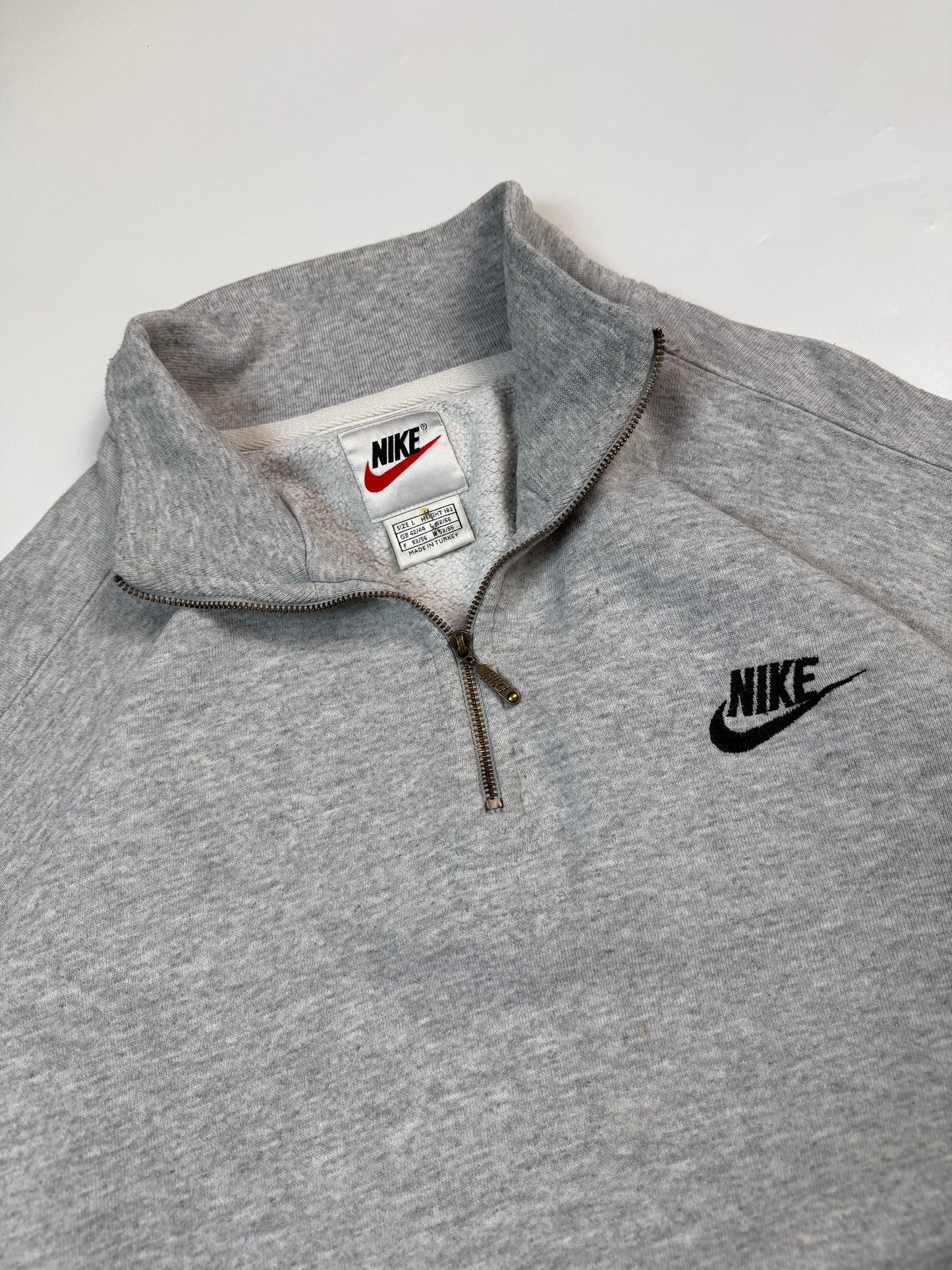 Vintage 90s Nike quarter zip sweatshirt (L)