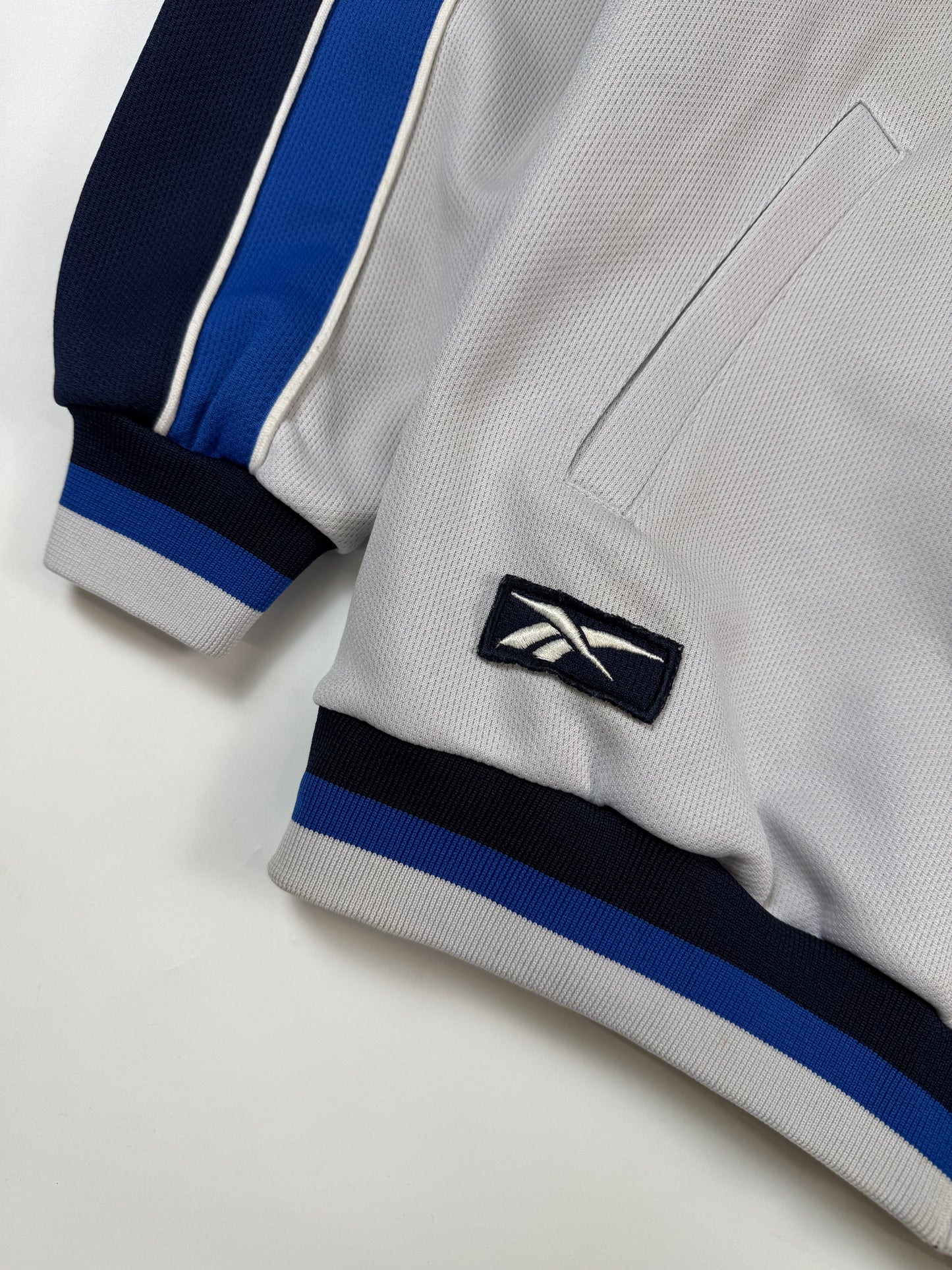 Vintage Reebok spell out track top (M)