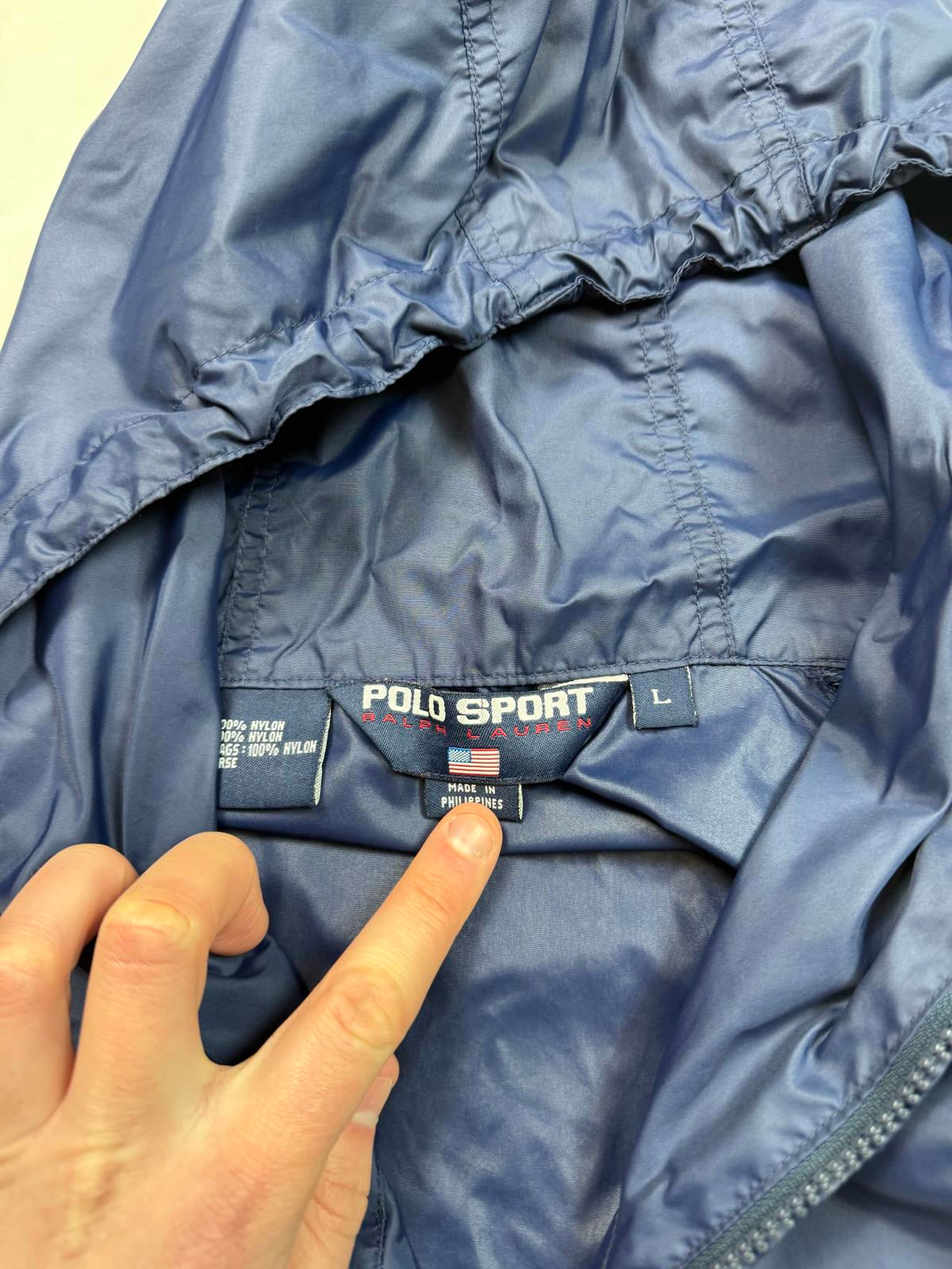 Vintage Ralph Lauren polo sport lightweight jacket (L)