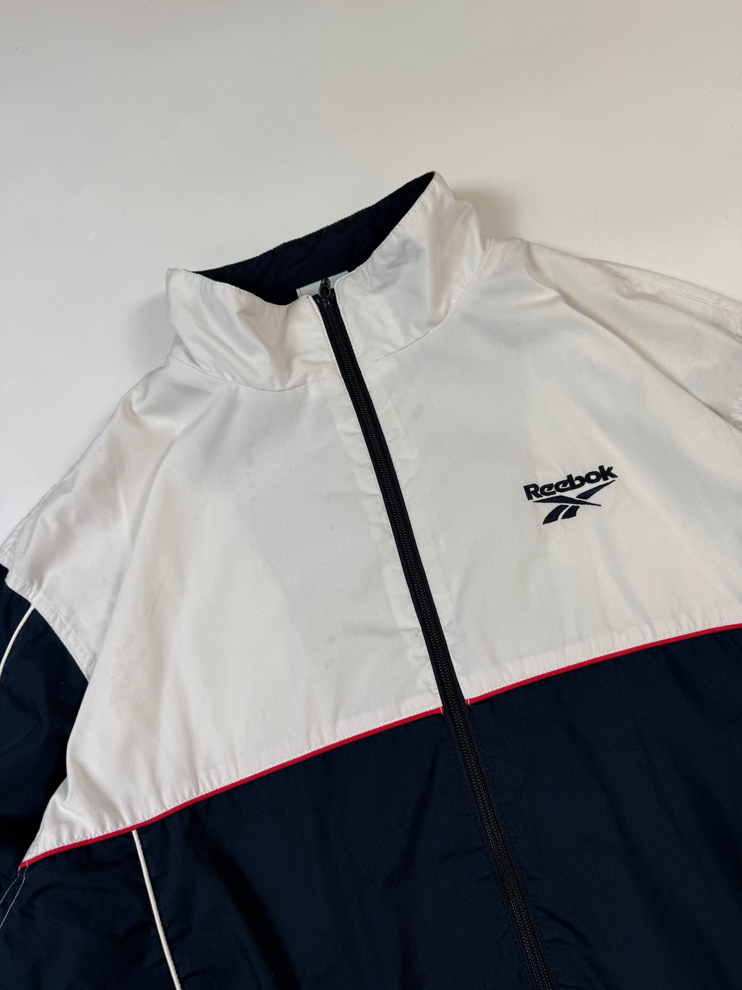 Vintage Reebok colour block track jacket (L)