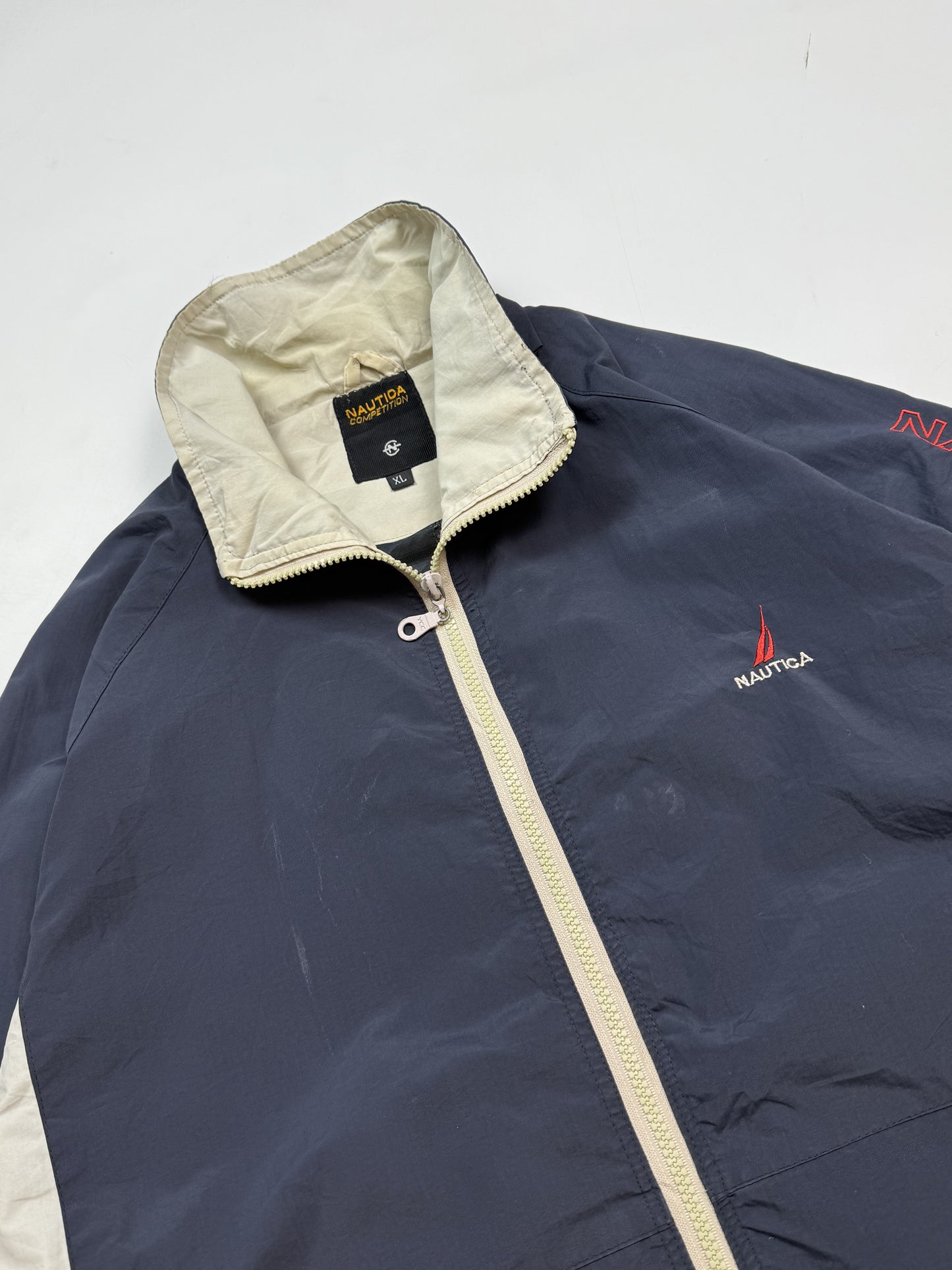 Vintage Nautica Competition spell out lightweight jacket (XL)