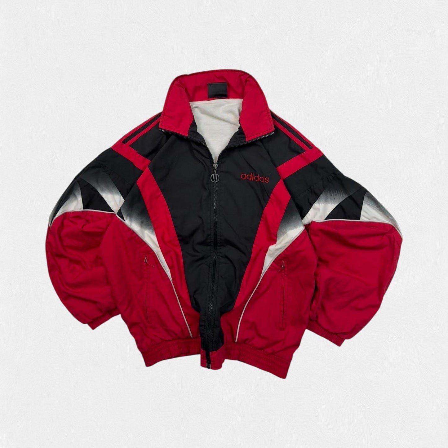 Vintage 90s adidas originals abstract track jacket (L)