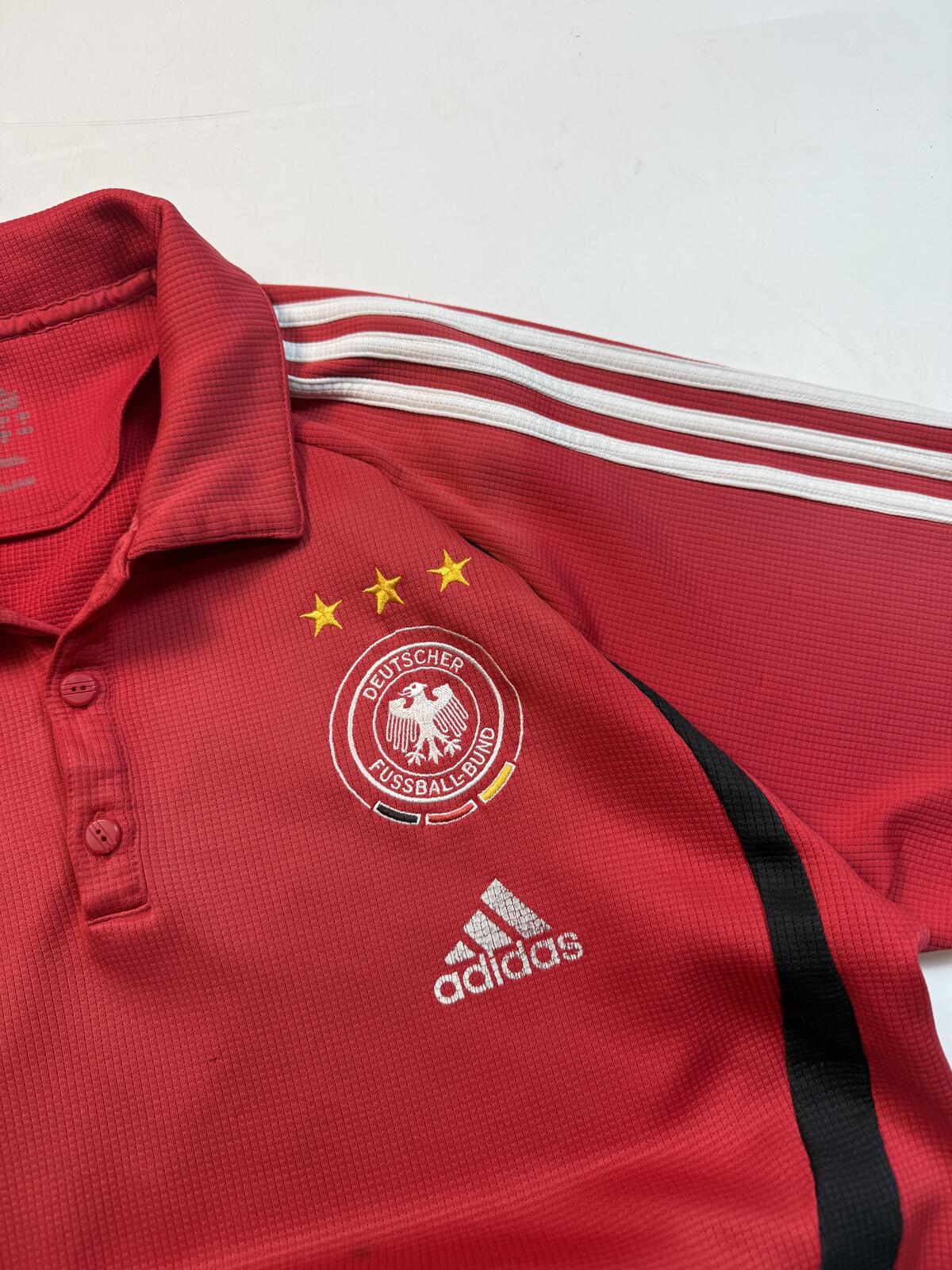 Vintage Germany 2005/06 Adidas football polo shirt (L)