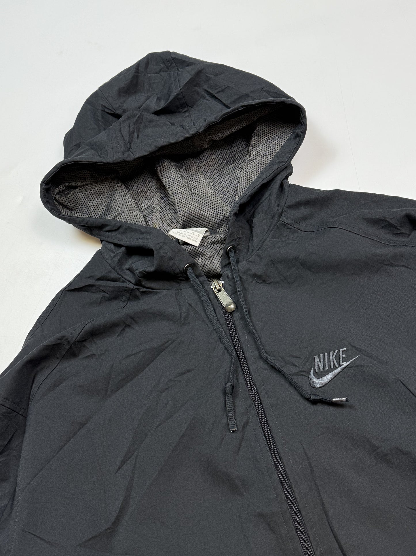 Vintage Nike hooded bomber jacket (M)