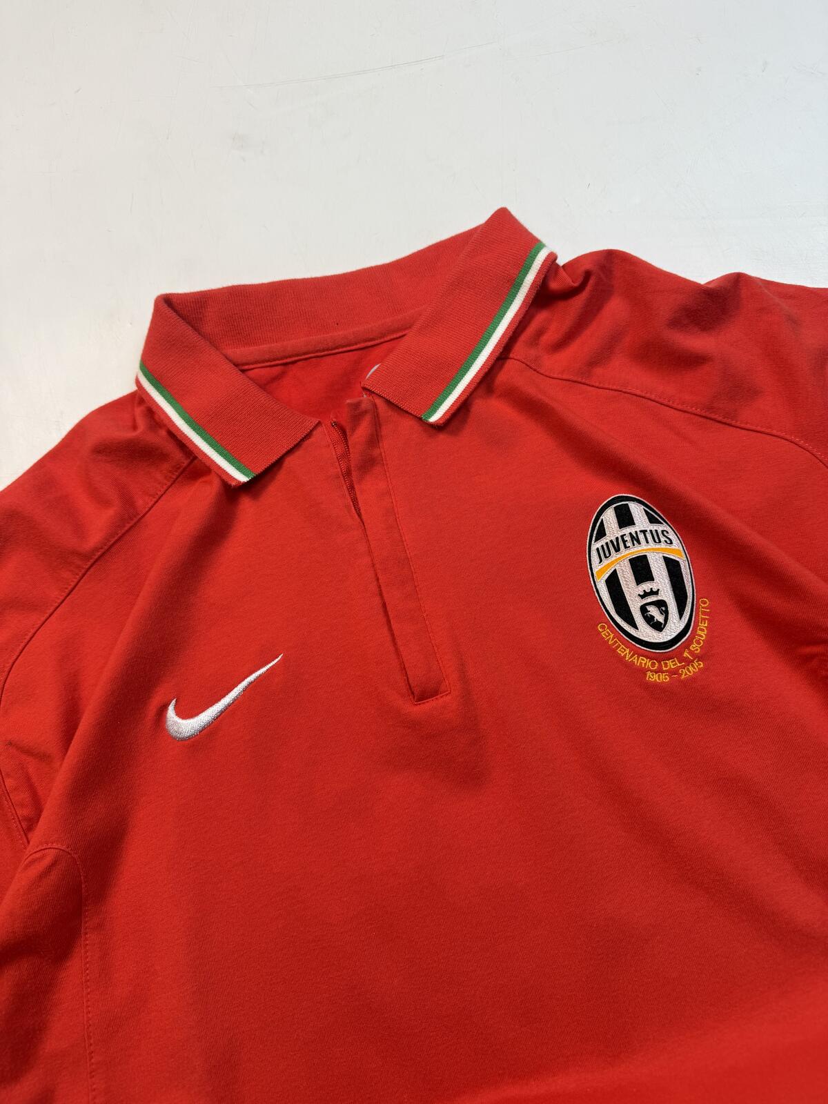 Vintage Juventus 2005/06 Nike football polo shirt (L)