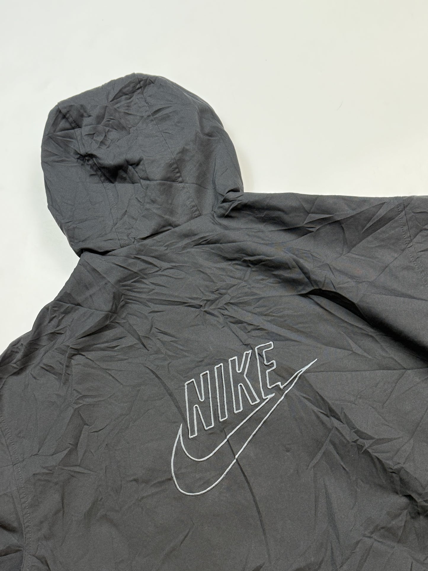 Vintage Nike hooded bomber jacket (M)