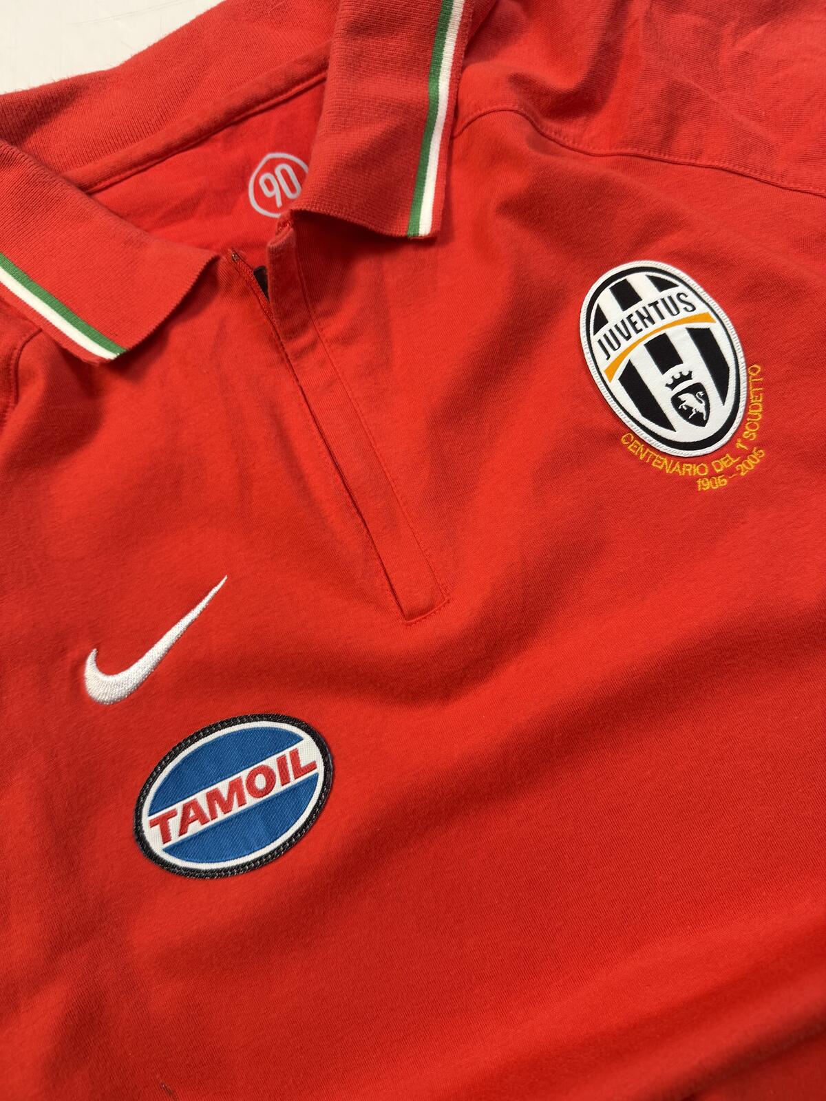 Vintage Juventus 2005/06 Nike football polo shirt (L)