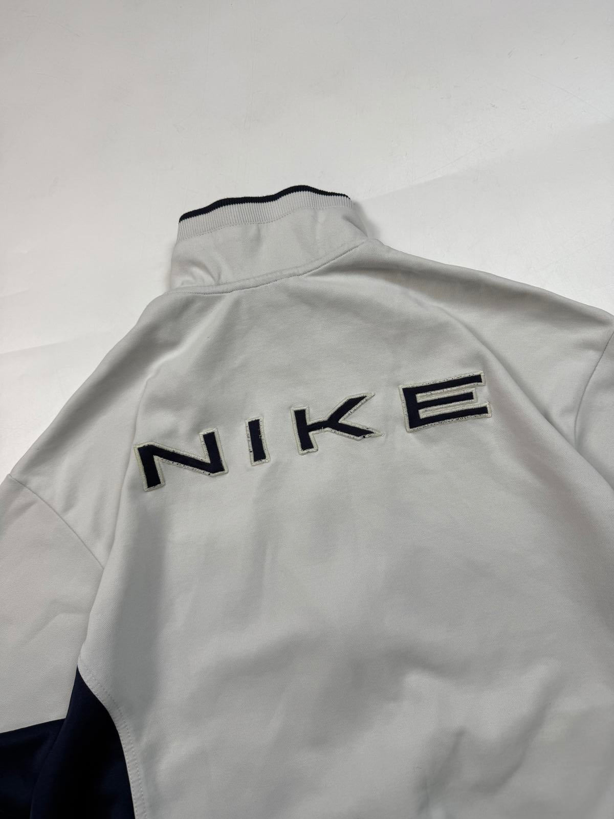 Vintage 90s Nike spell out track top (S)