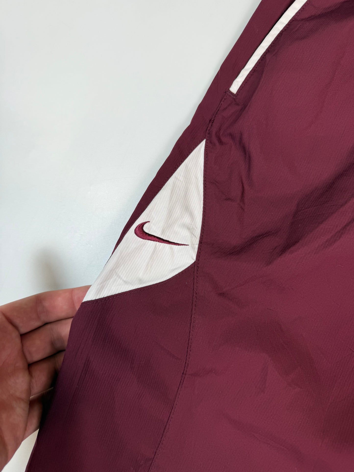 Vintage 90s Nike Texas A&M baggy track pants (S)
