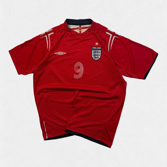 Vintage England 2004-06 Rooney Umbro football shirt (XL)