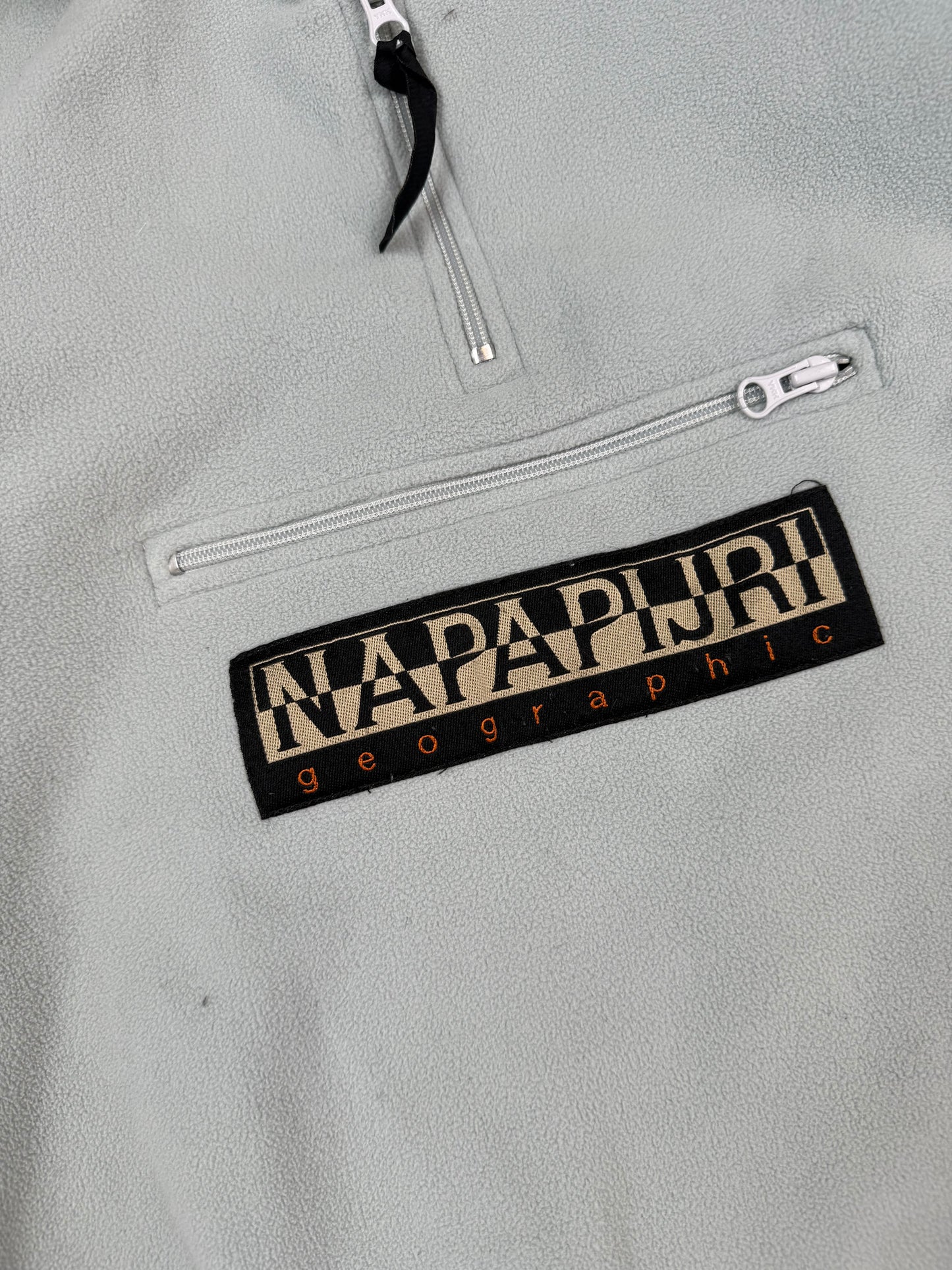 Vintage Napapijri quarter zip fleece (XL)