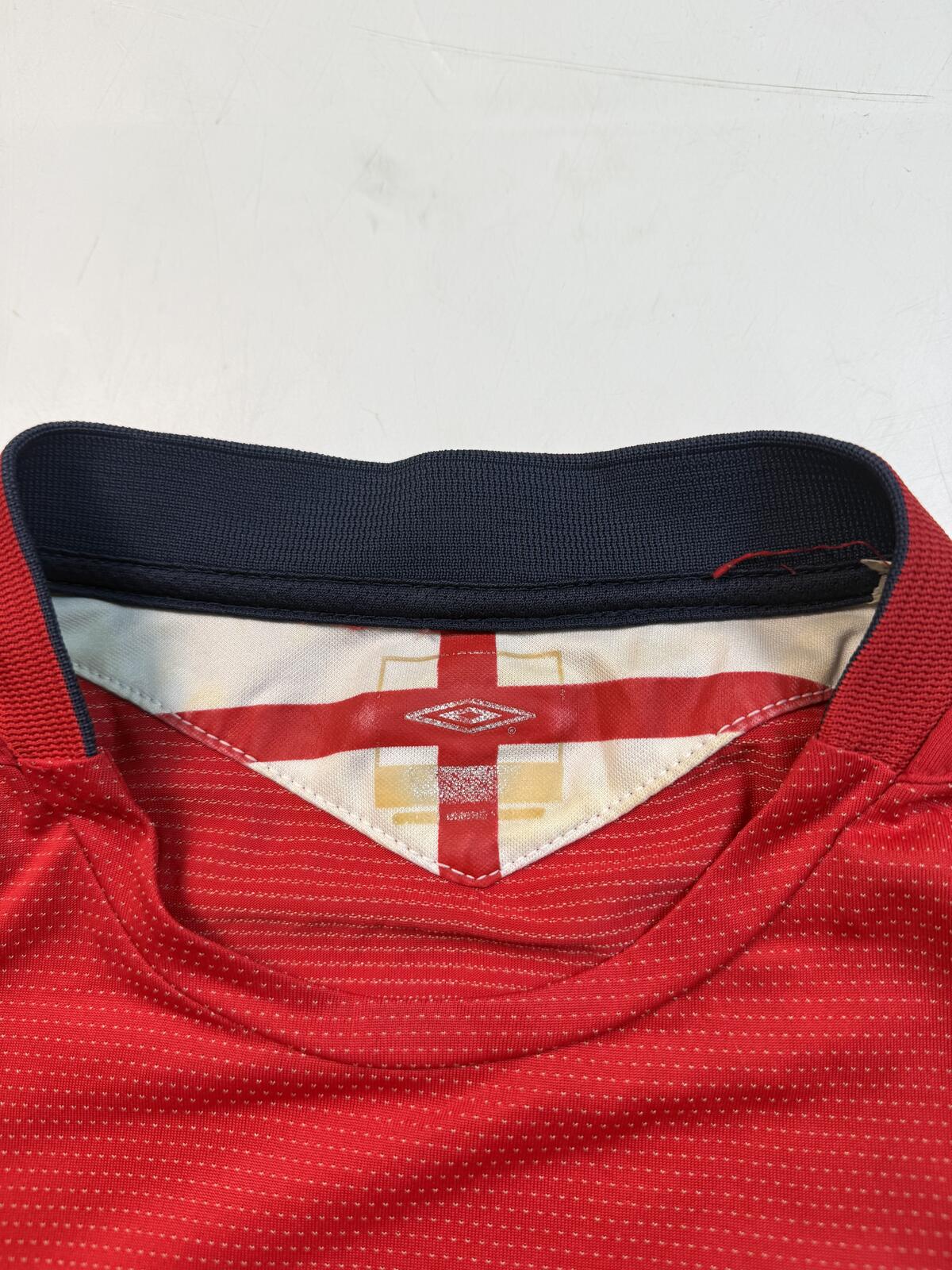 Vintage England 2004-06 Rooney Umbro football shirt (XL)