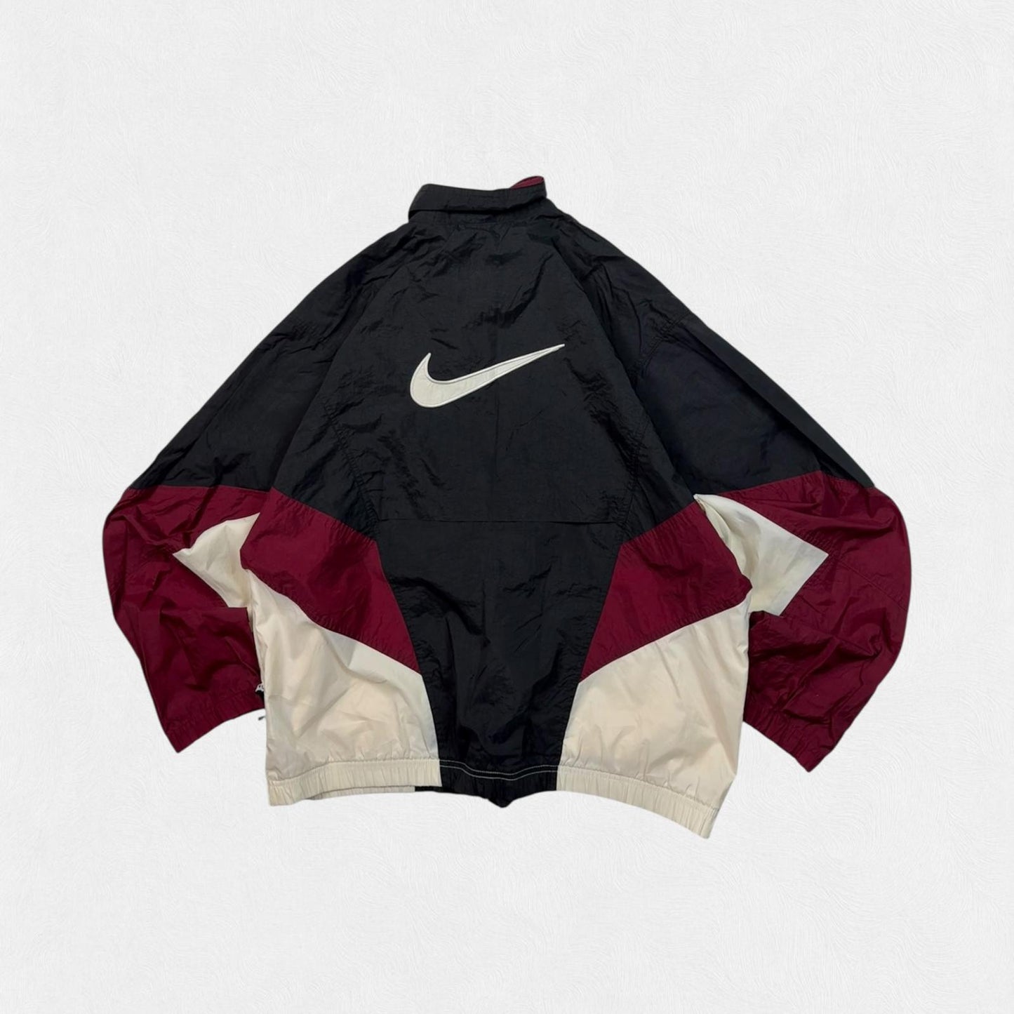 Vintage 90s Nike colour block track jacket (M)