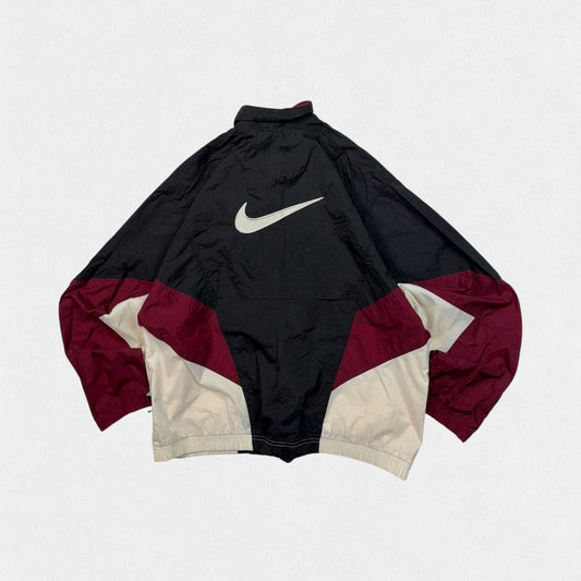 Vintage 90s Nike colour block track jacket (M)