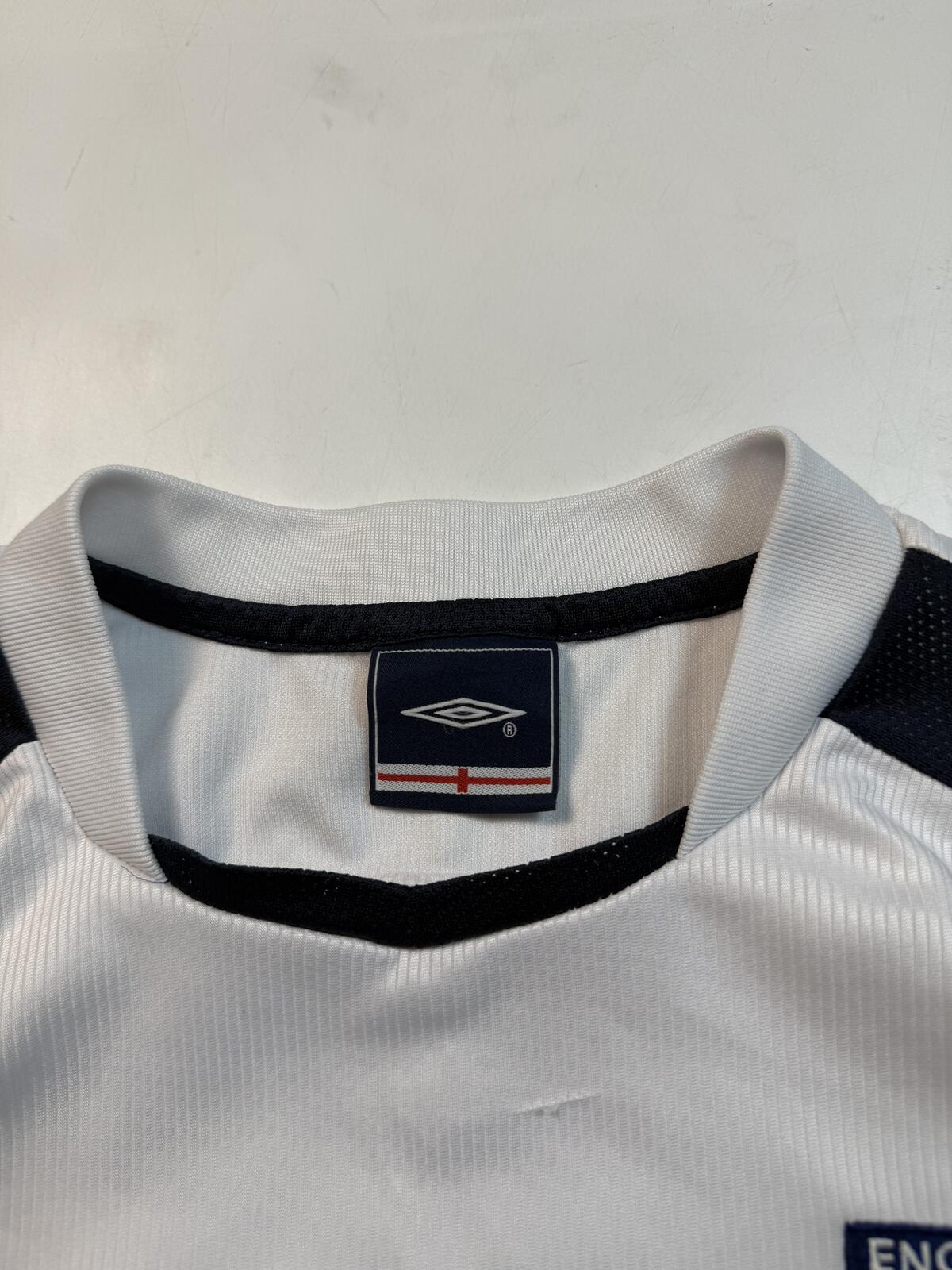 Vintage England 2002/03 Umbro training football shirt (S)