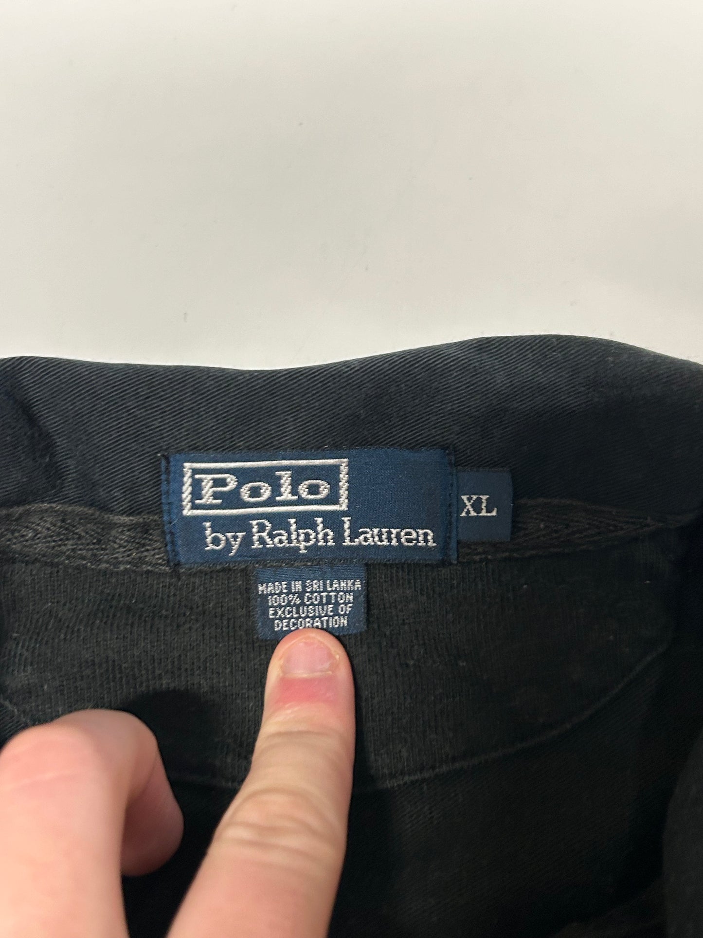 Vintage 90s Ralph Lauren rugby polo shirt (XL)