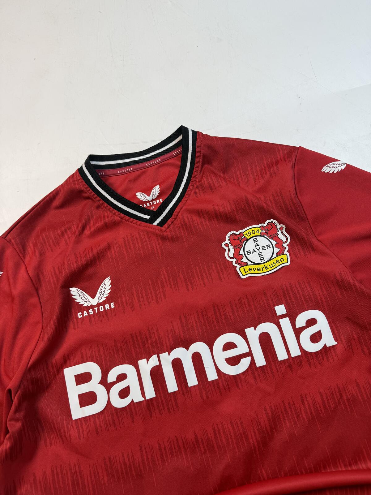 Bayer Leverkusen 2022/23 Castore home football shirt (L)