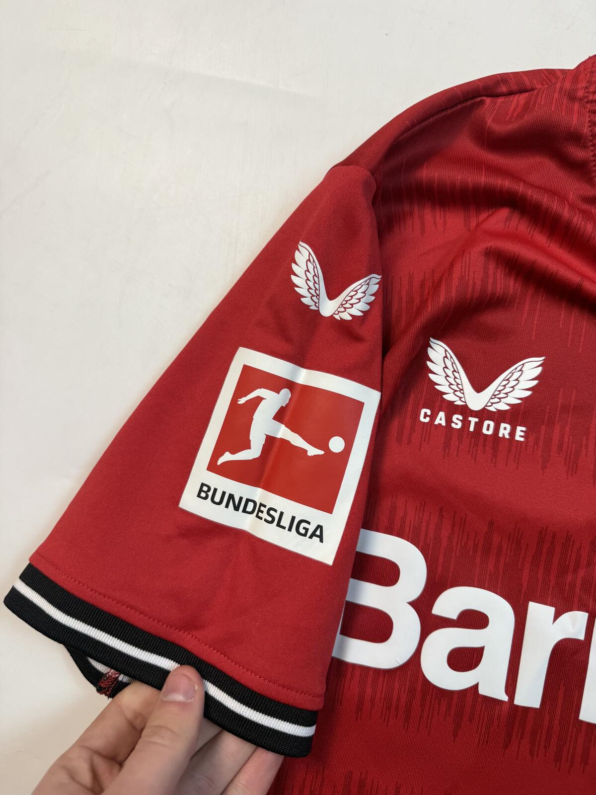Bayer Leverkusen 2022/23 Castore home football shirt (L)