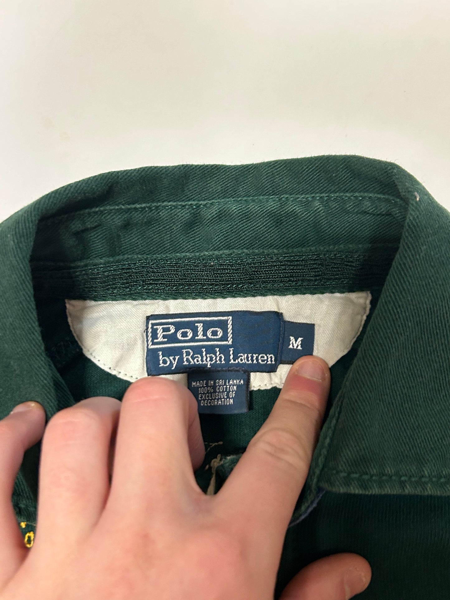 Vintage 90s Ralph Lauren rugby polo shirt (M)