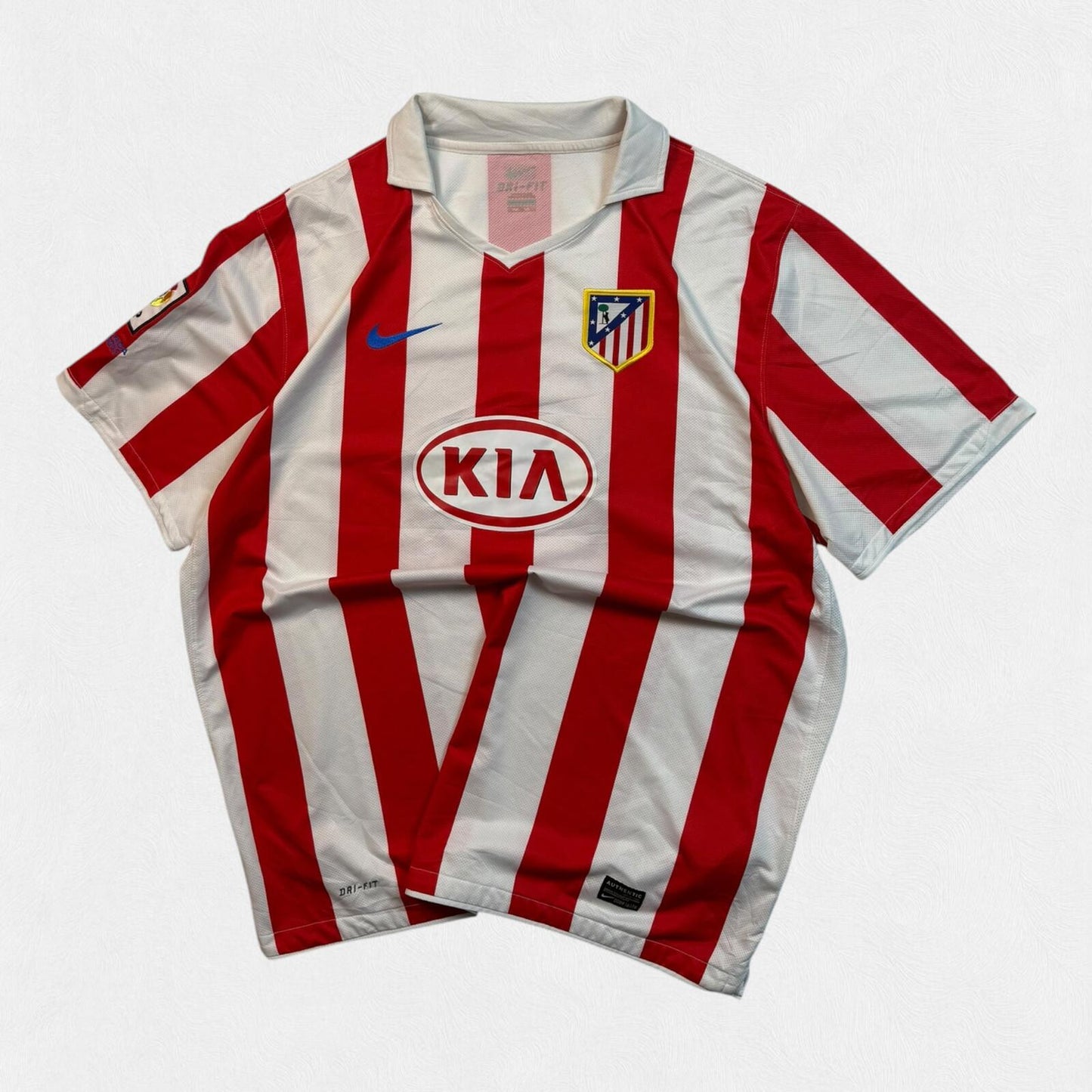 Atletico Madrid 2010/11 Nike home football shirt (XXL)