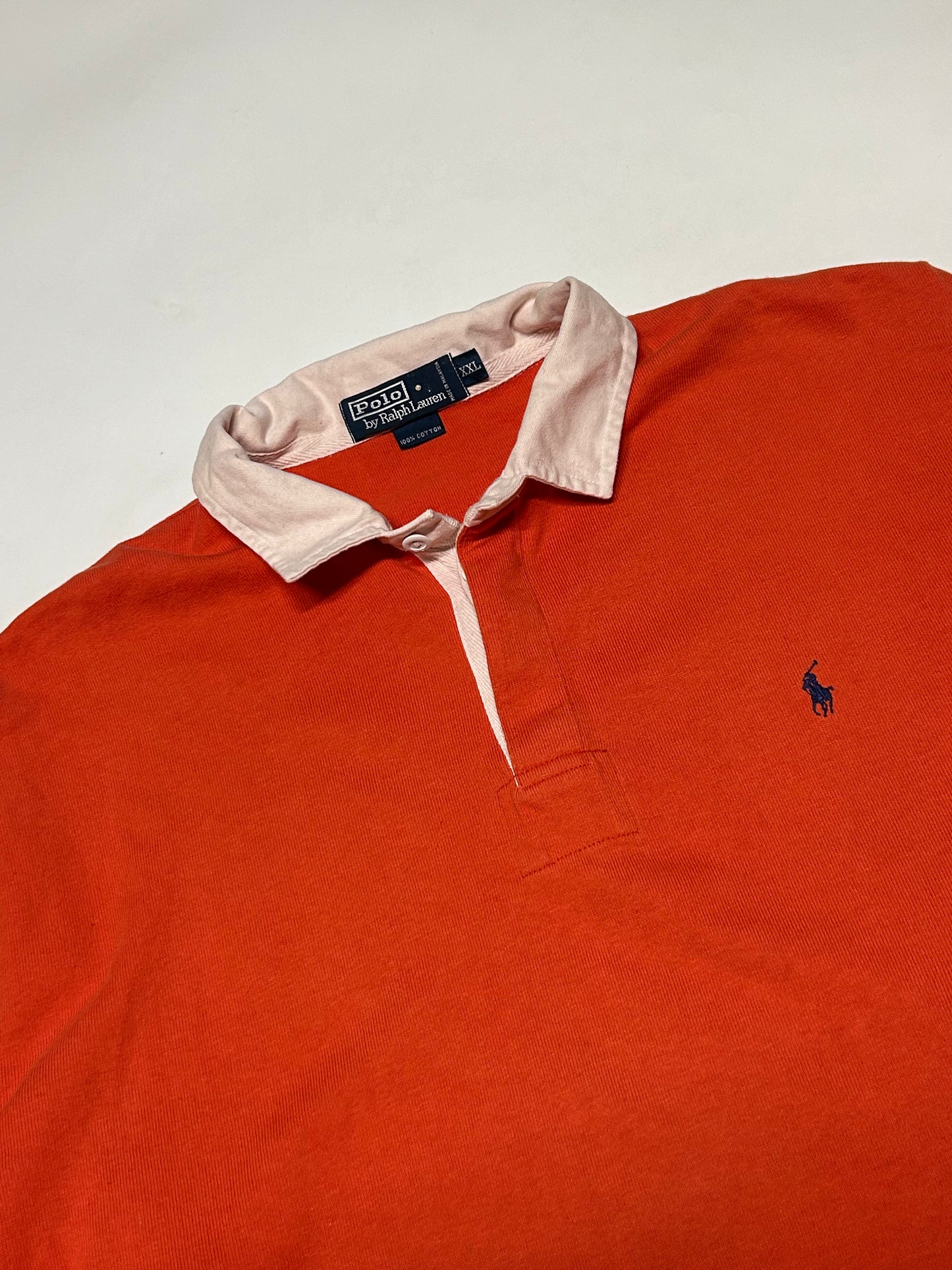 Vintage Ralph Lauren rugby polo shirt (XXL)
