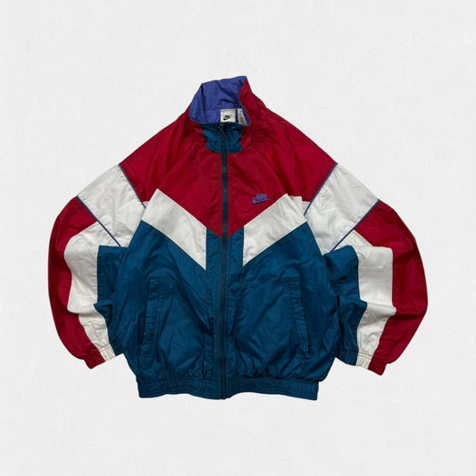 Vintage 90s Nike colour block track jacket (S)