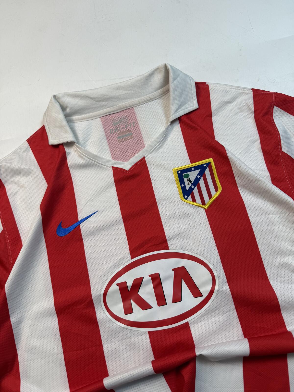 Atletico Madrid 2010/11 Nike home football shirt (XXL)