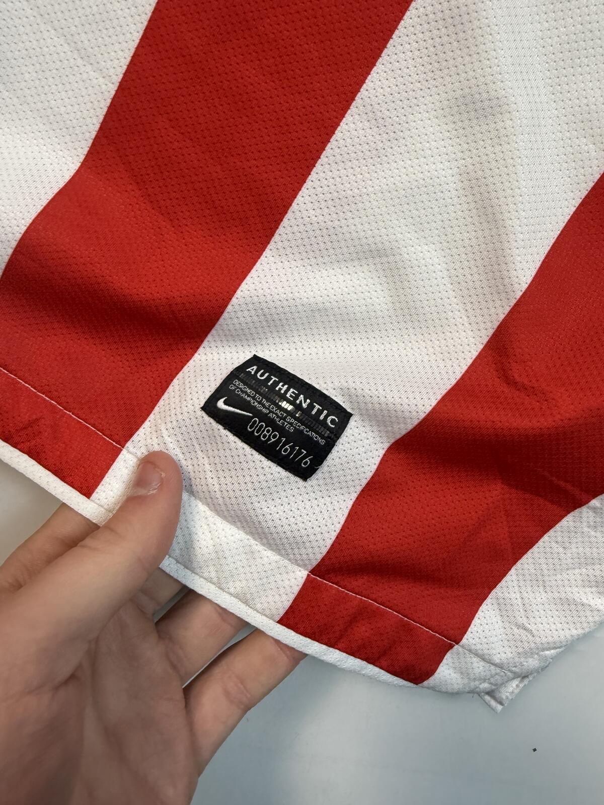 Atletico Madrid 2010/11 Nike home football shirt (XXL)