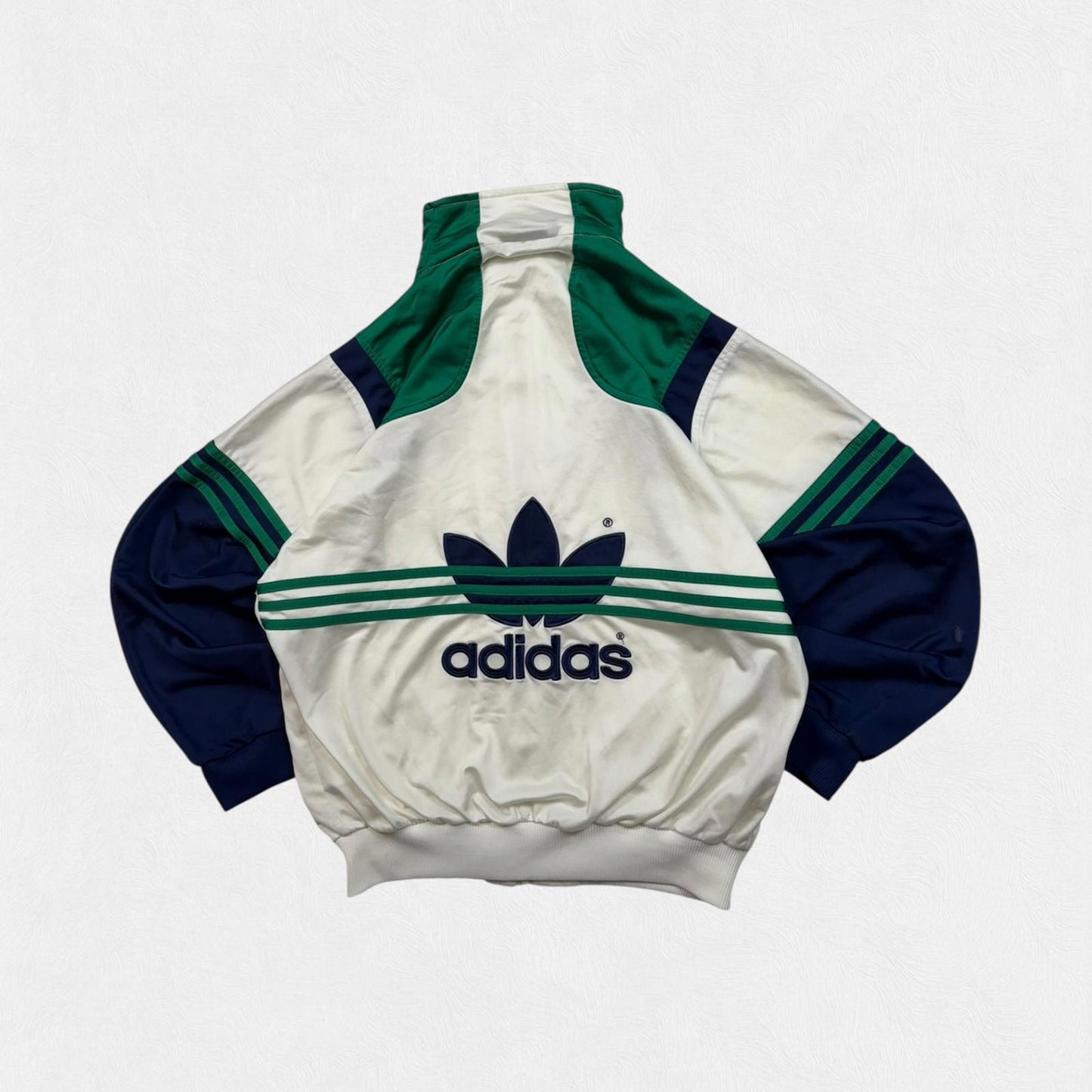 Vintage 90s adidas originals colour block track jacket (L)