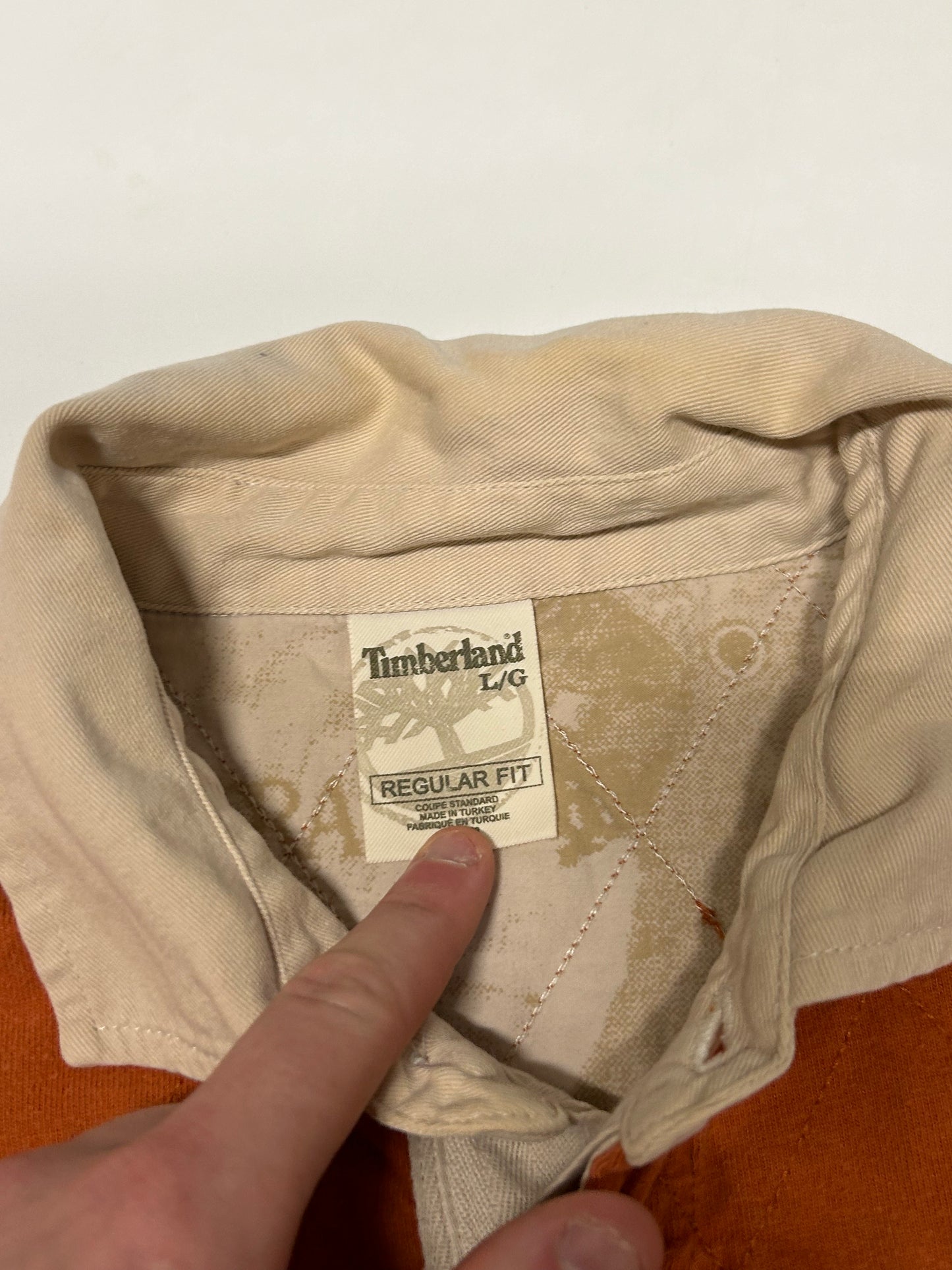 Vintage Timberland rugby polo shirt (L)